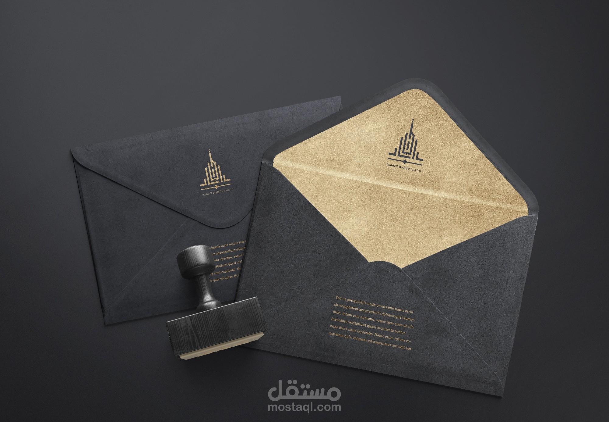 شعار لشركة مقاولات