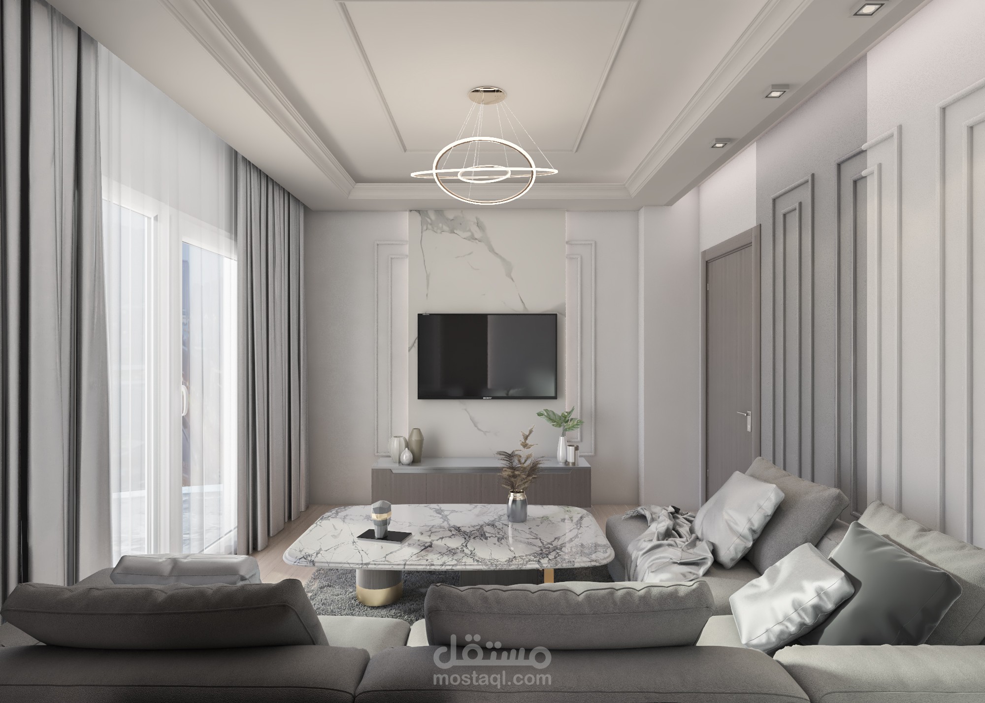 Living Room Desgin-10th Of Ramadan City