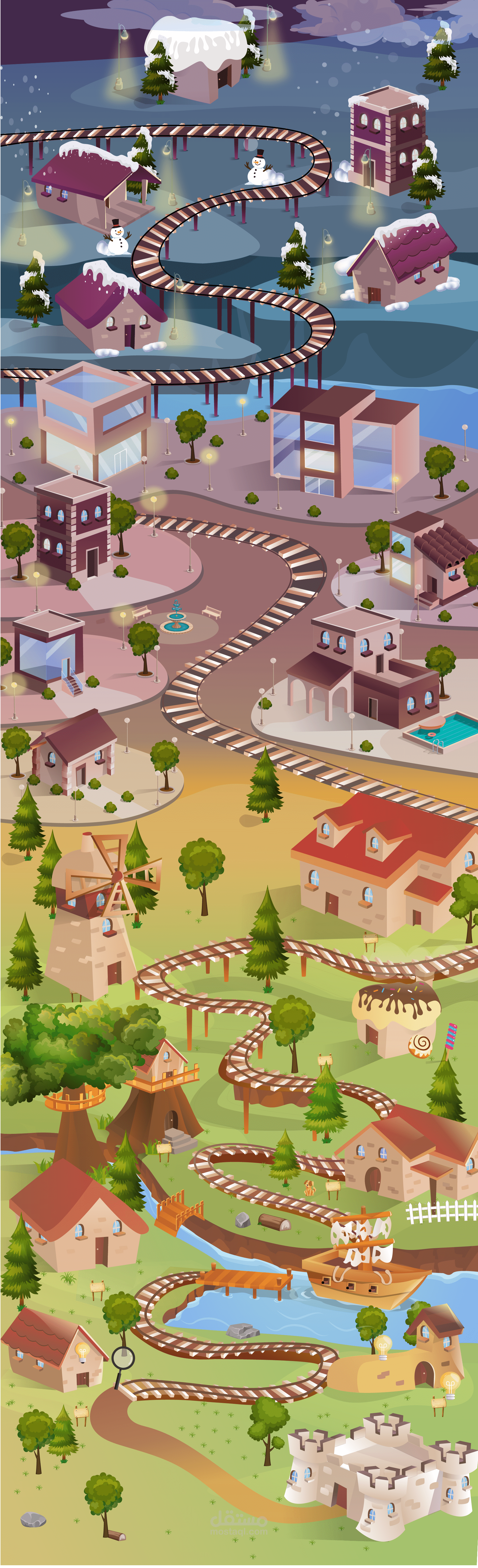 game map