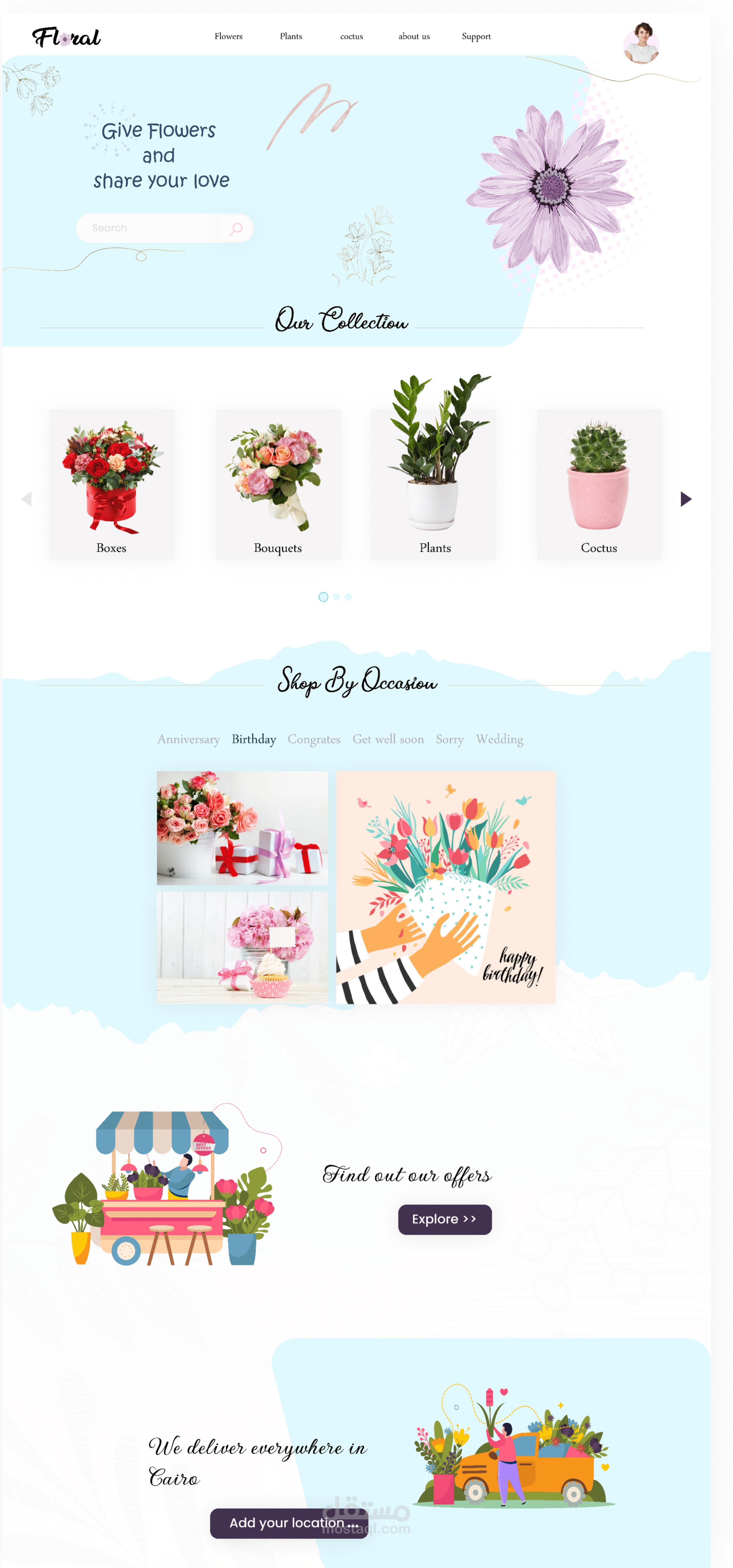 Floren" website"