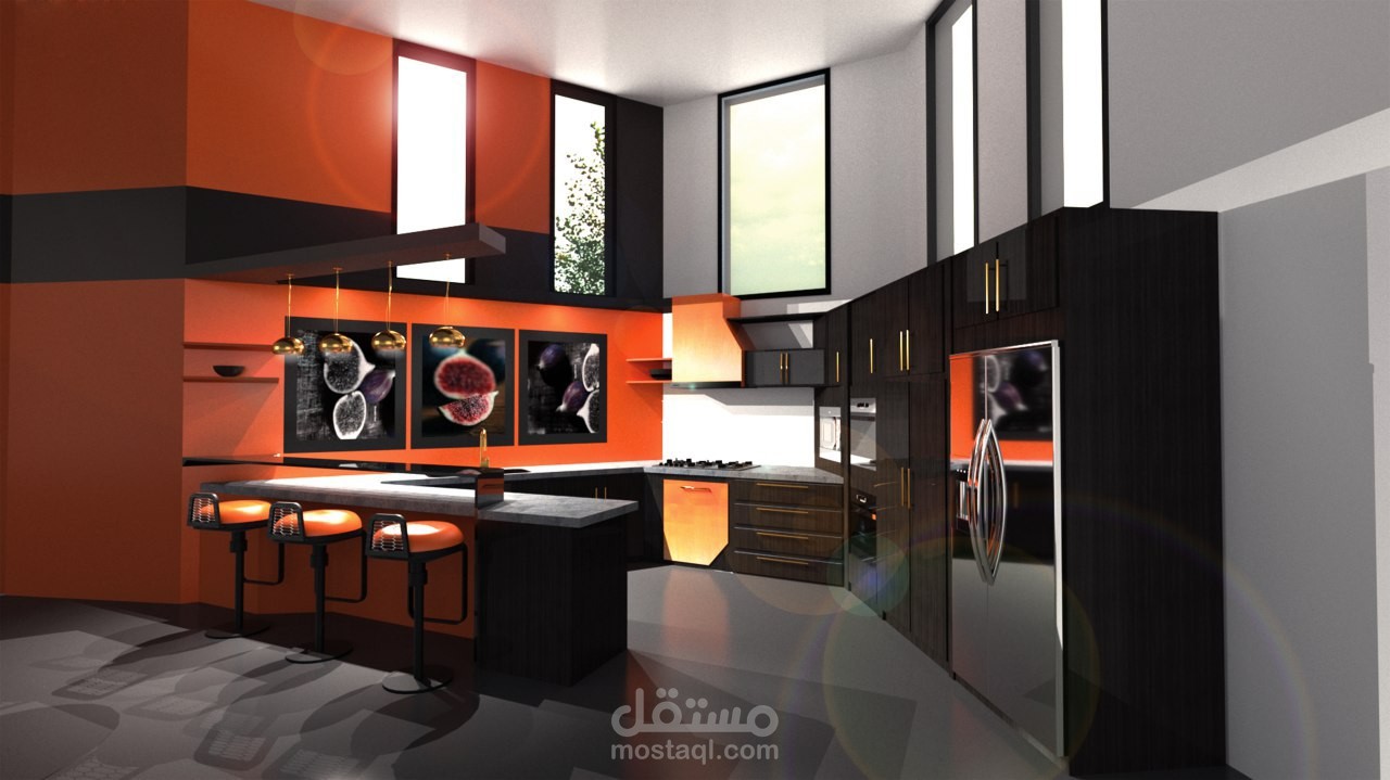 مطبخ معاصر