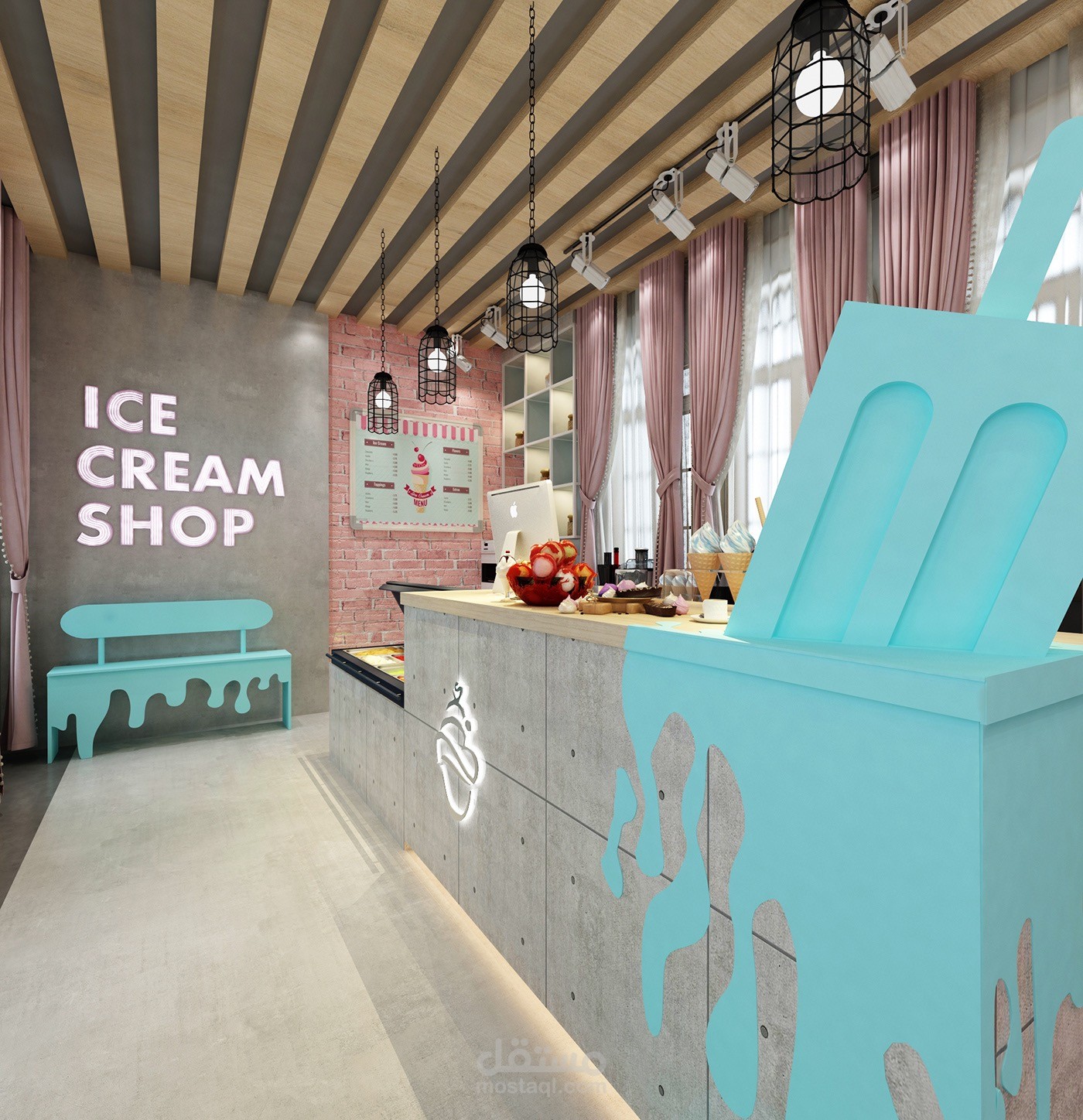 Ice cream shop