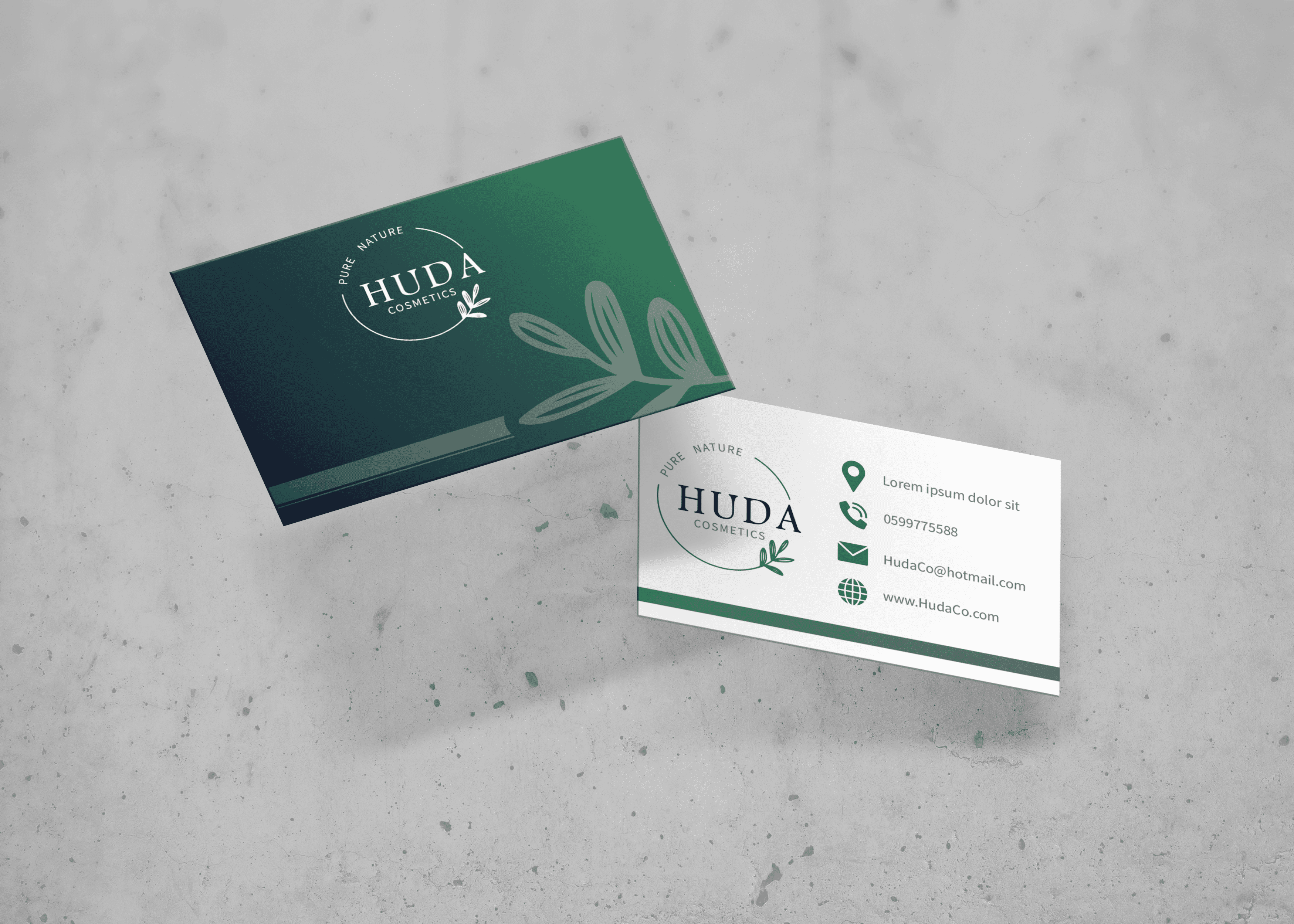 تصميم بزنس كارد