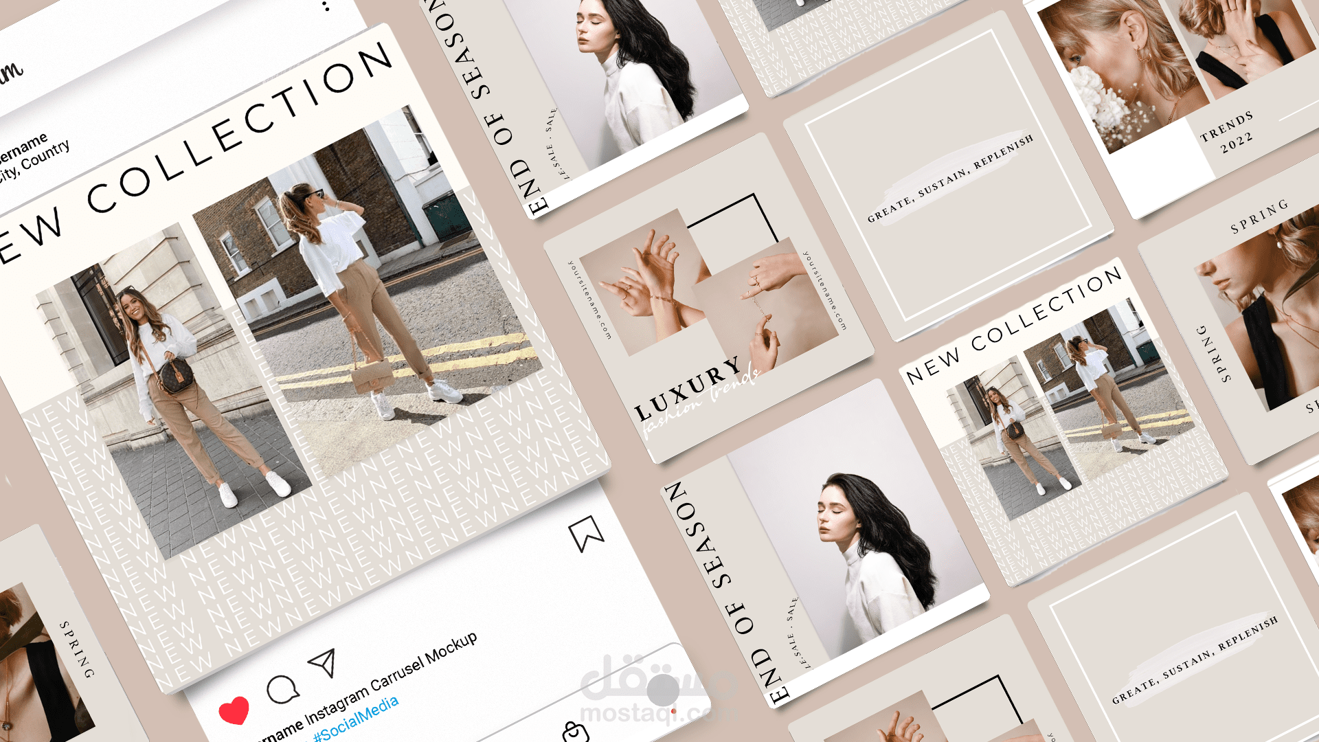 تصميم بوستات انستجرام