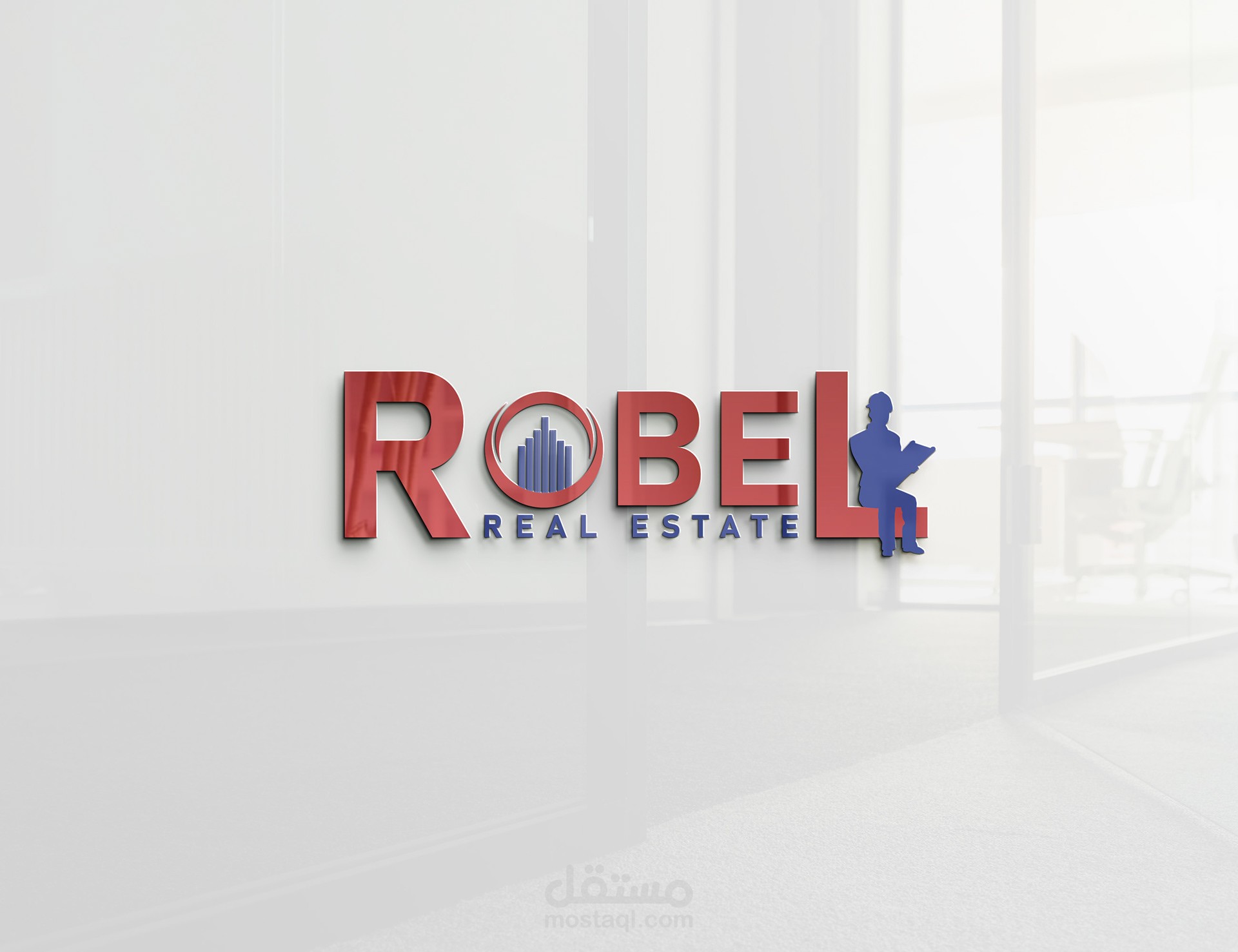 Logo for a contracting company