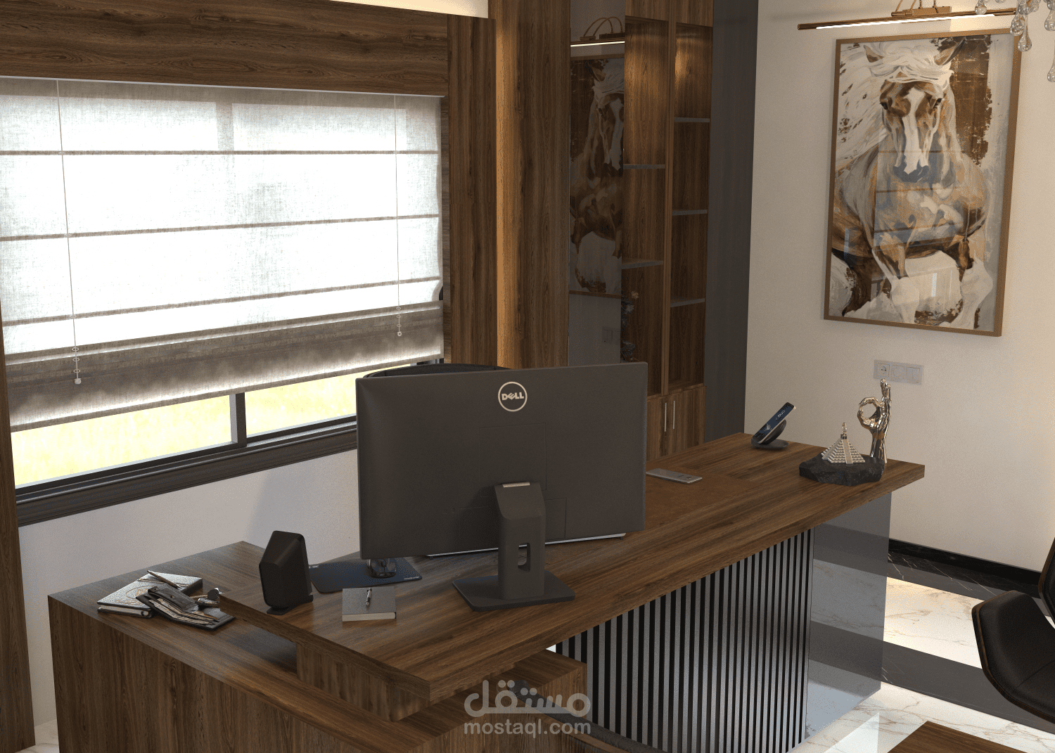 تصميم داخلي لمكتب اداري