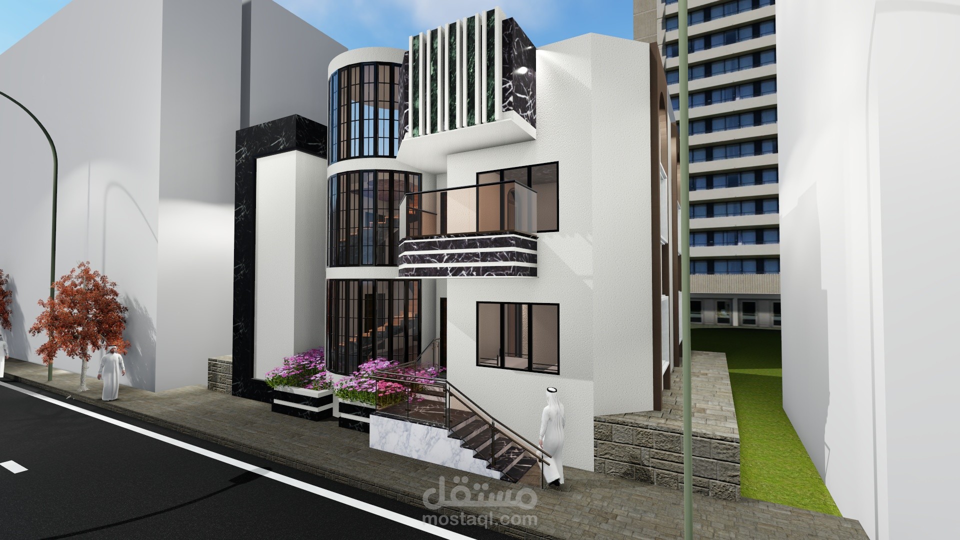 مبنى سكنى
