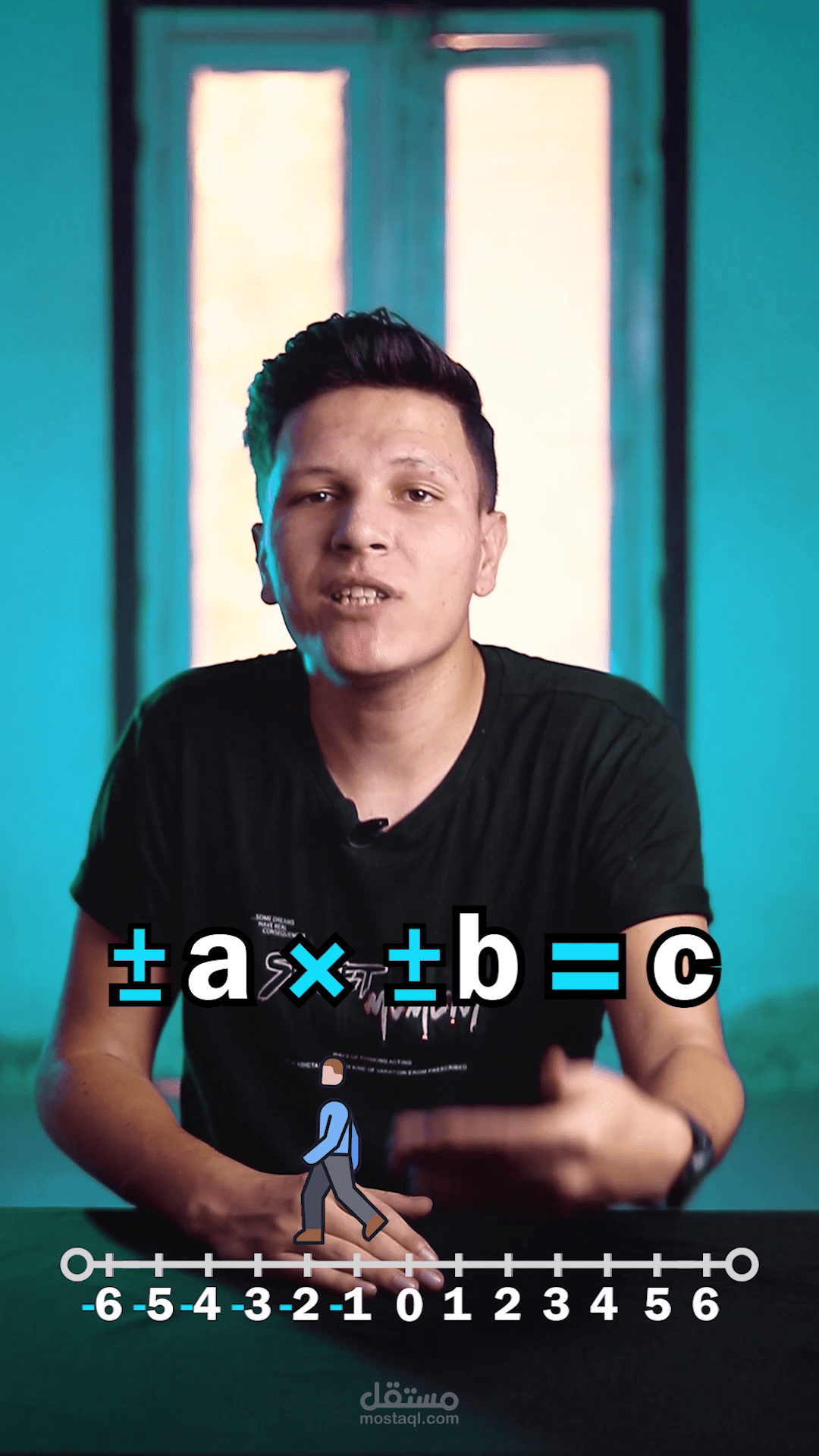مونتاج وموشن جرافيك لفيديو تيكتوك بعنوان "سالب x سالب = موجب"