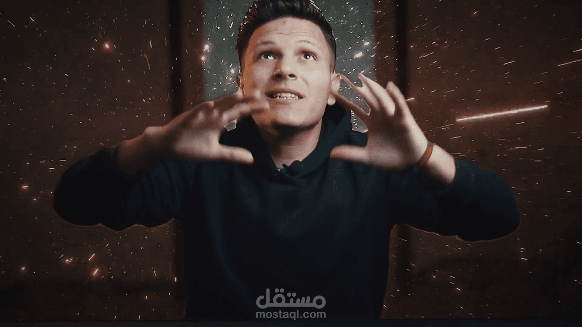 تحرير وأنيميشن لفيديو علمي لليوتيوب بعنوان "انت مركز الكون"