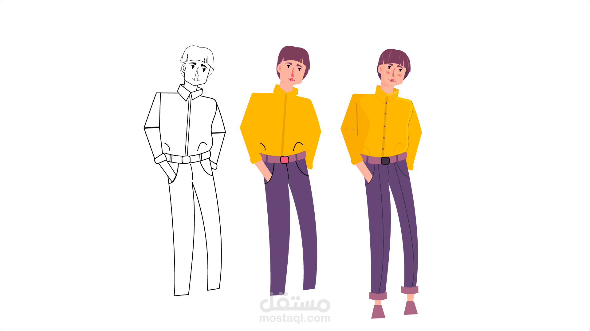 تصميم شخصيات - character design