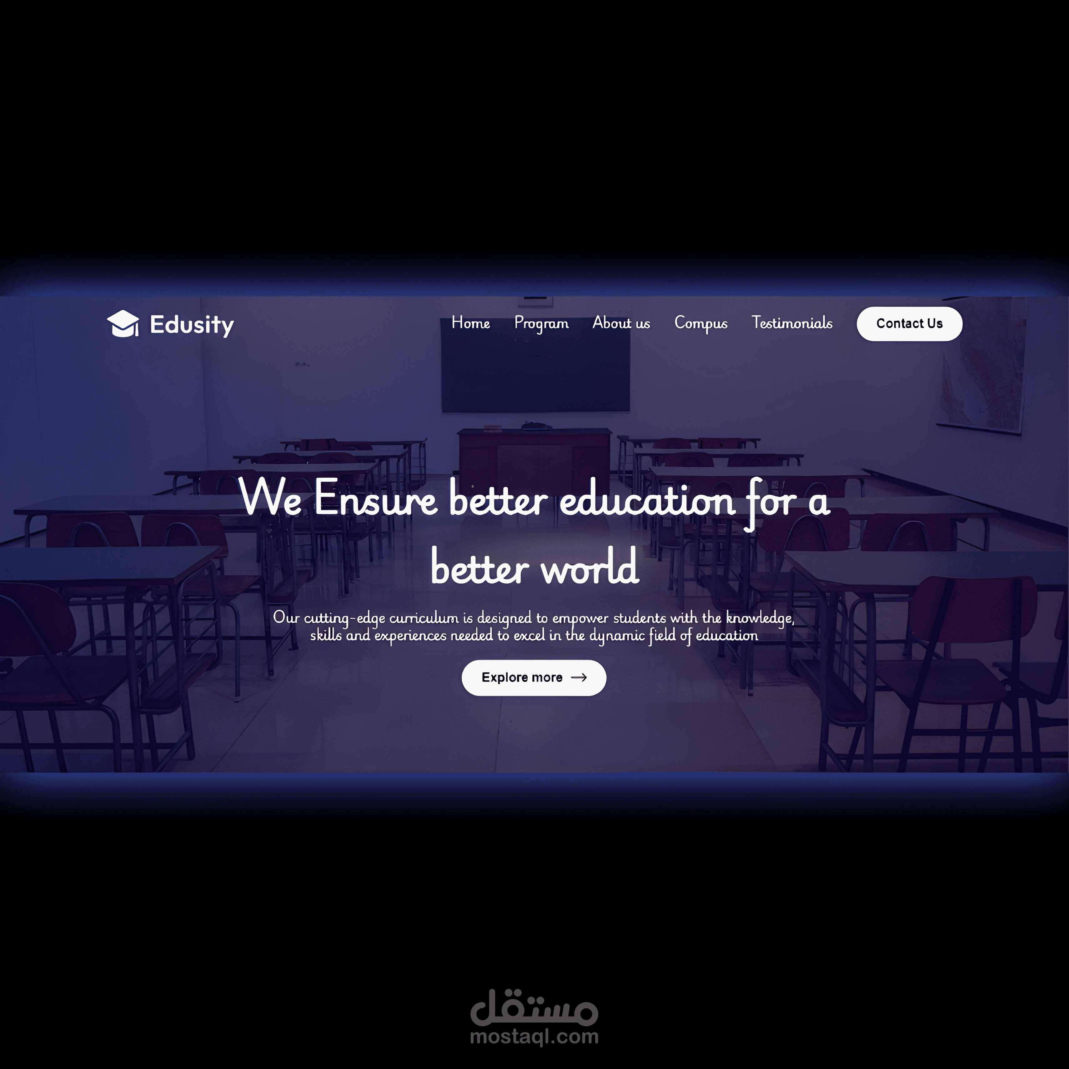 Business website