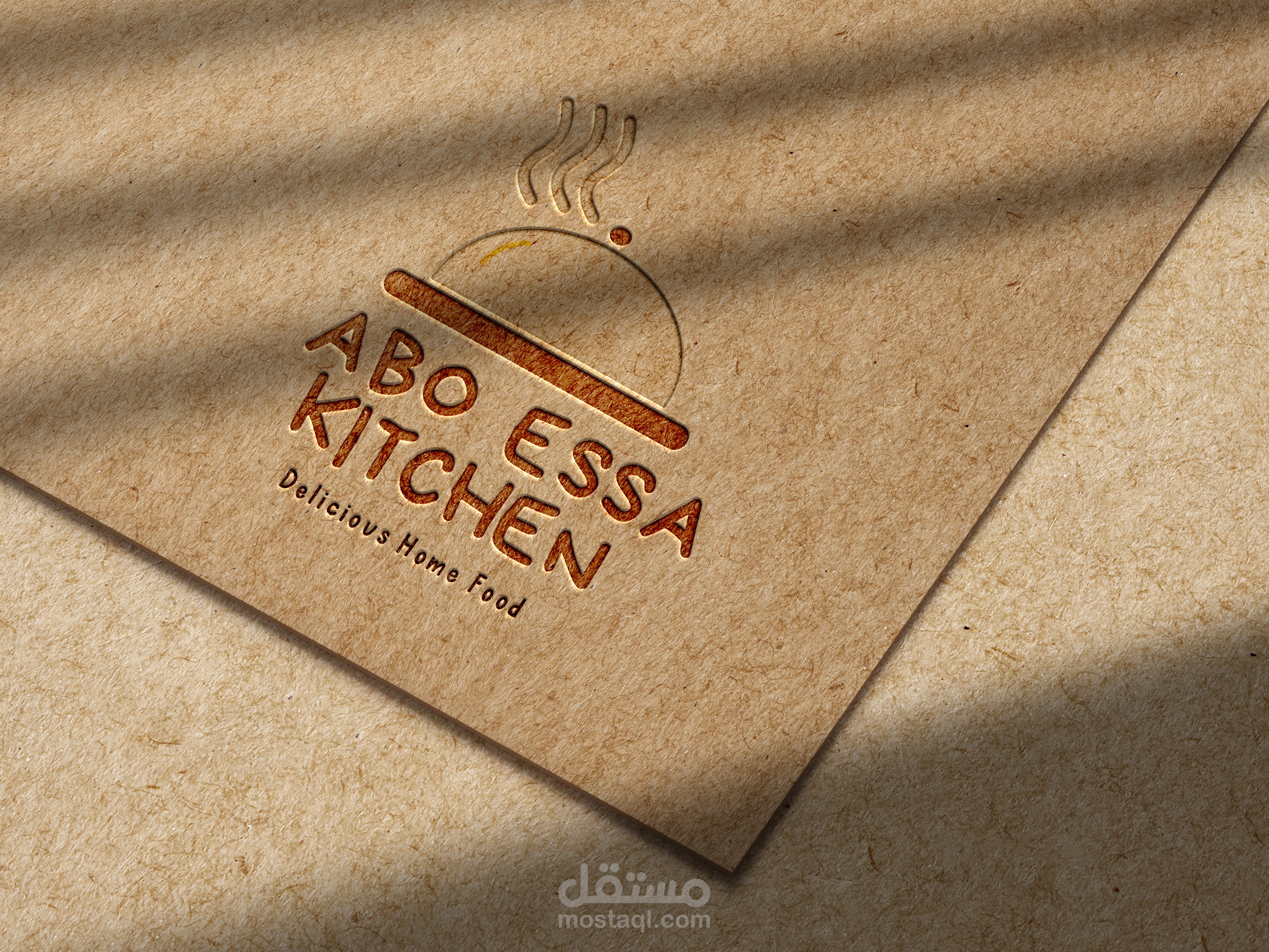 تصميم شعار لمطعم ABO ESSA