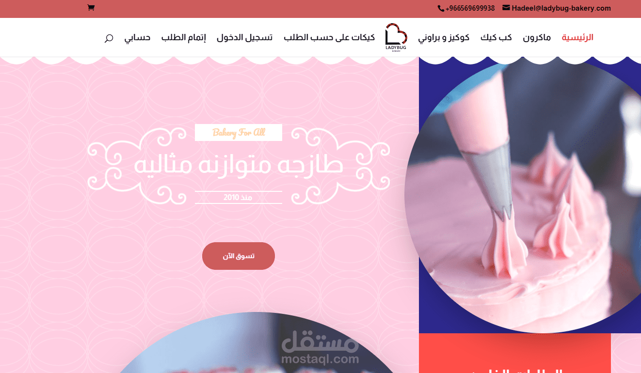 صنع متجر الكتروني
