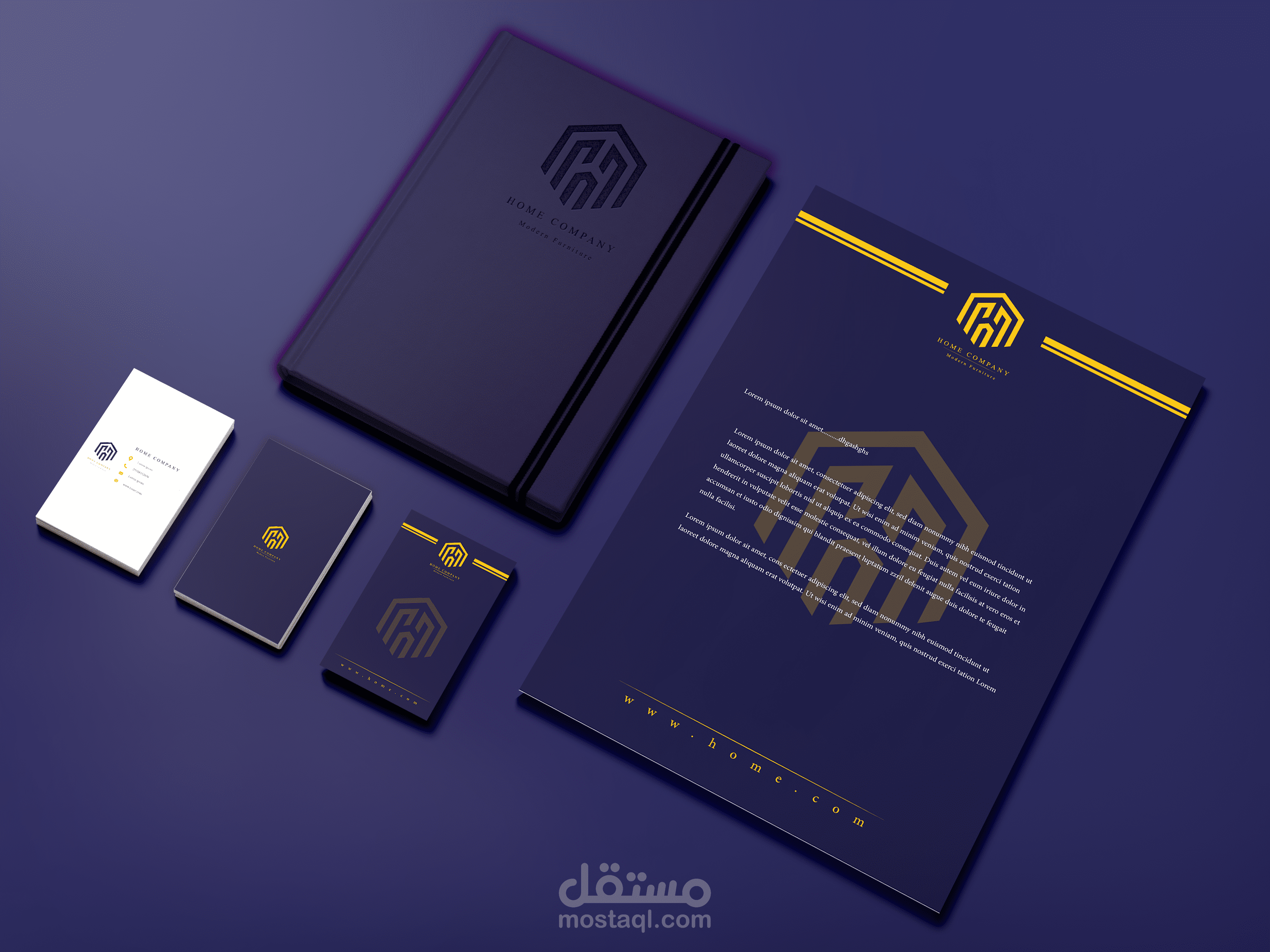 تصميم هوية بصريةcorporate identity