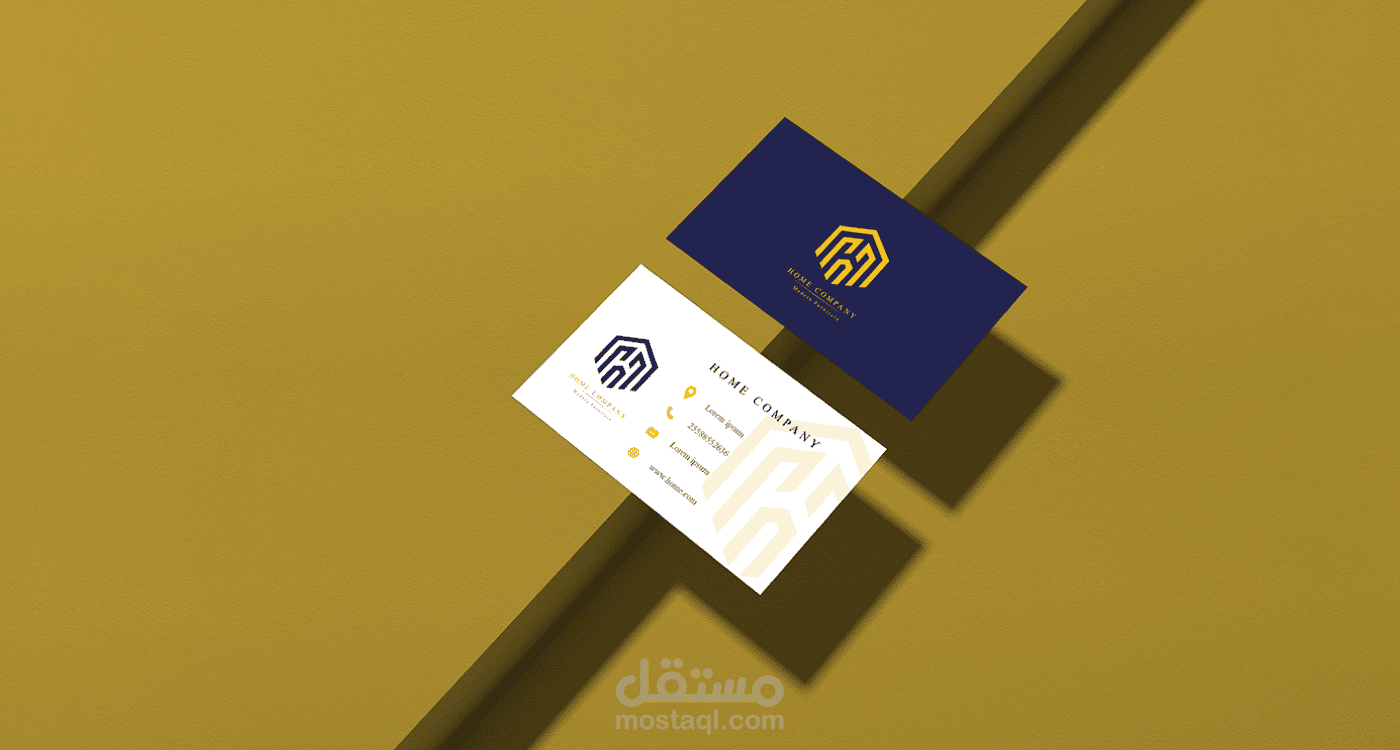 تصميم بطاقات الأعمال