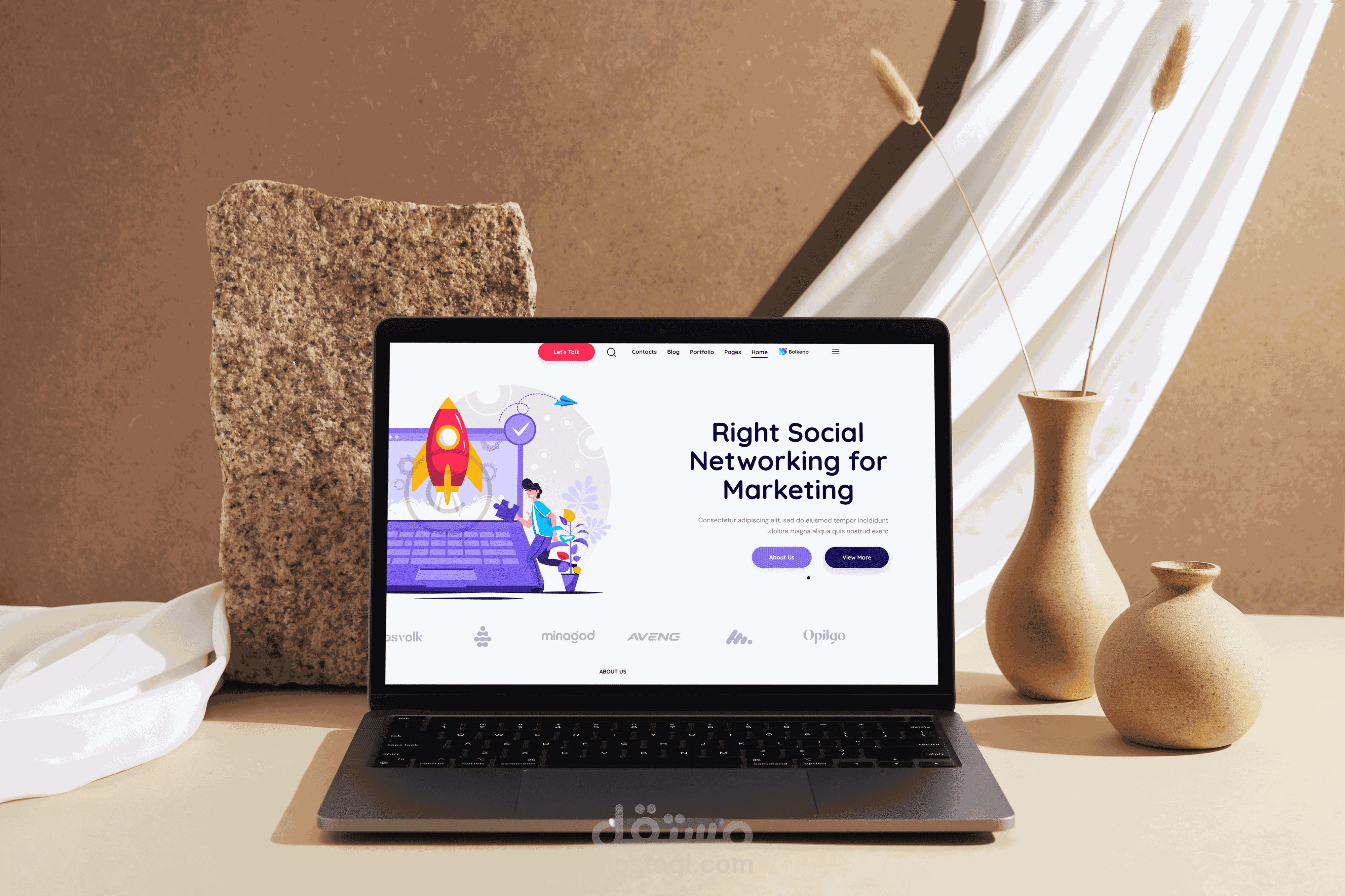 موقع الكتروني لخدمات ادارة واعلانات السوشيال ميديا