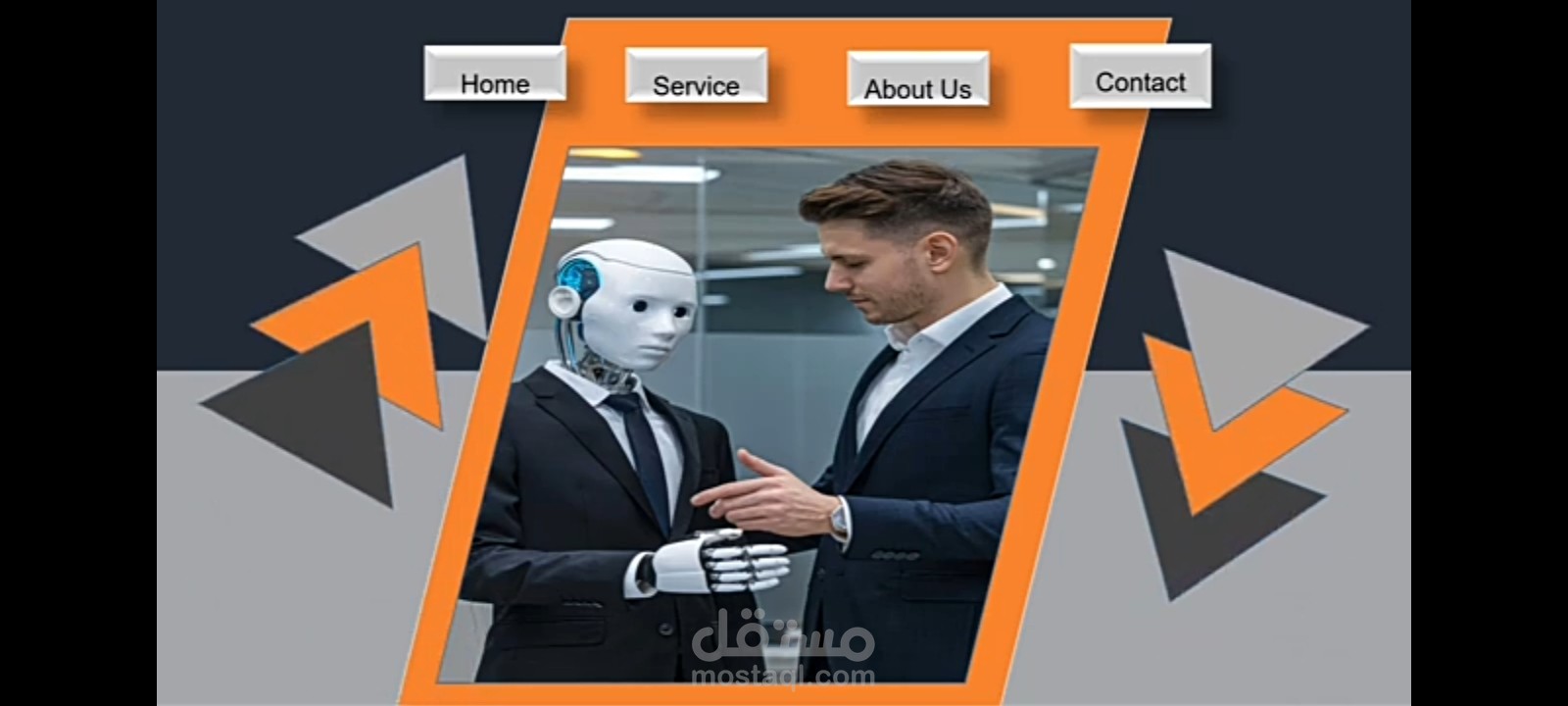 عمل قائمة تفاعليه في برنامج بوربوينت
