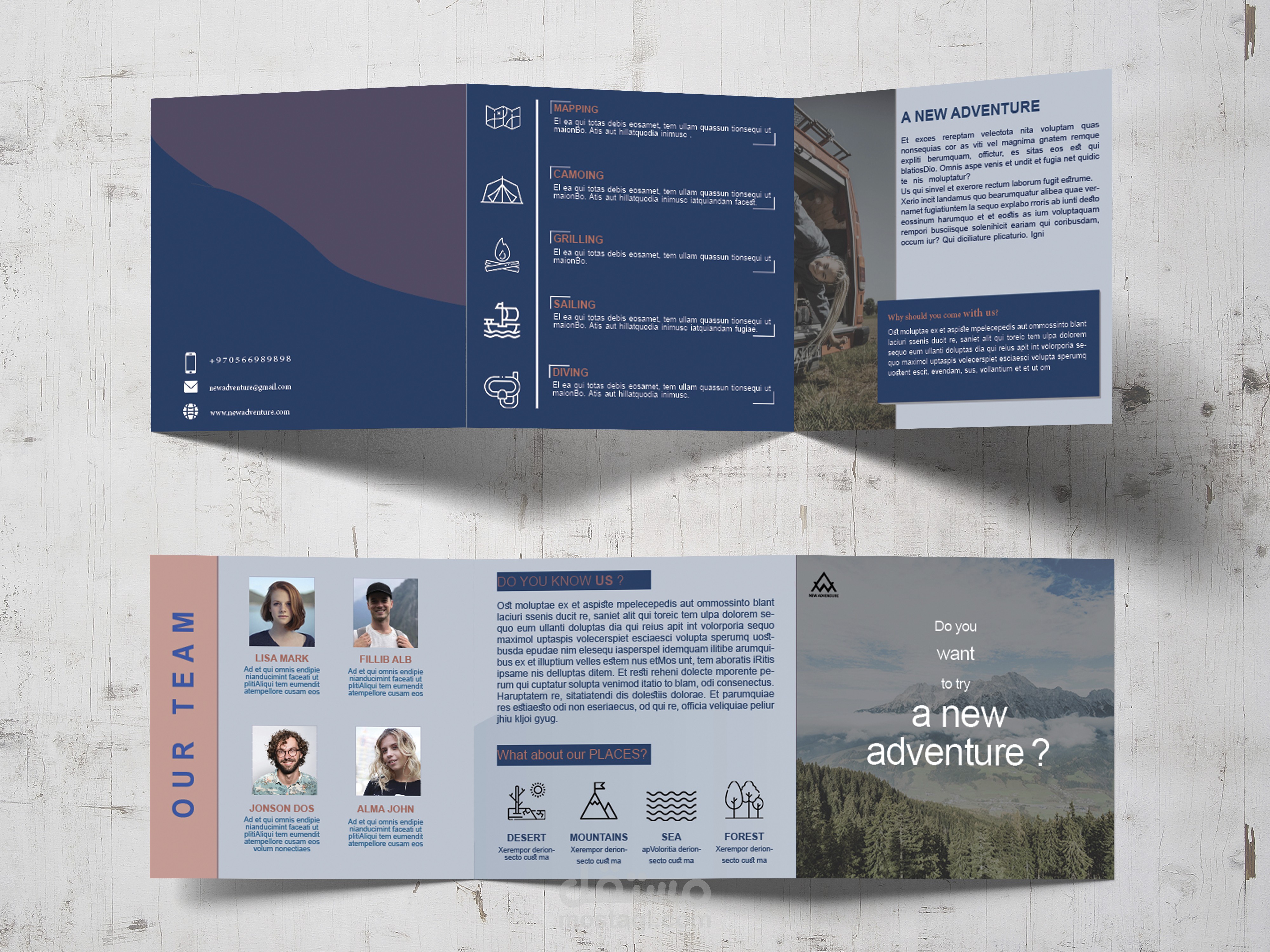 New Adventure company Brochure