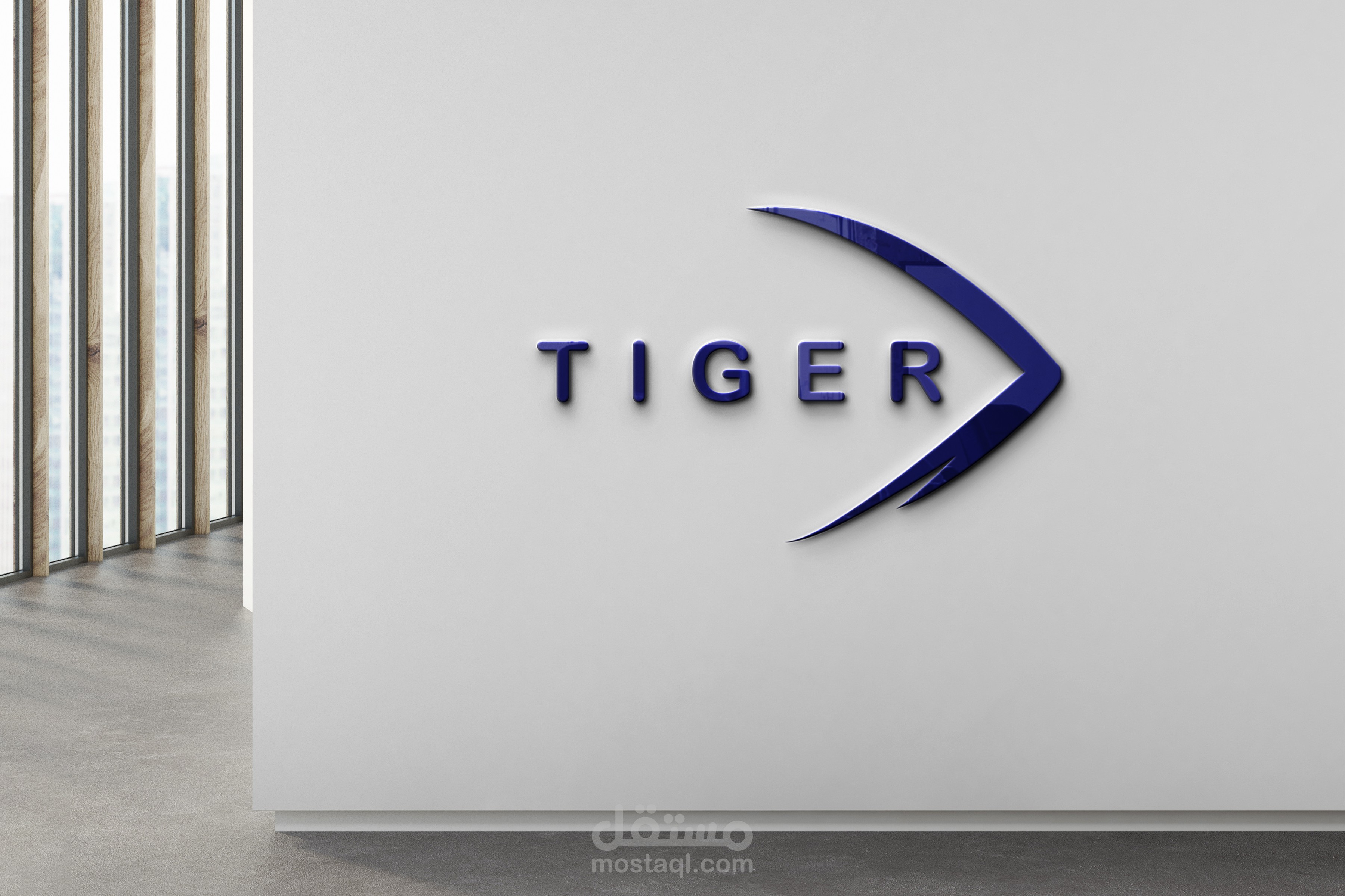Tiger  logo & brand identity