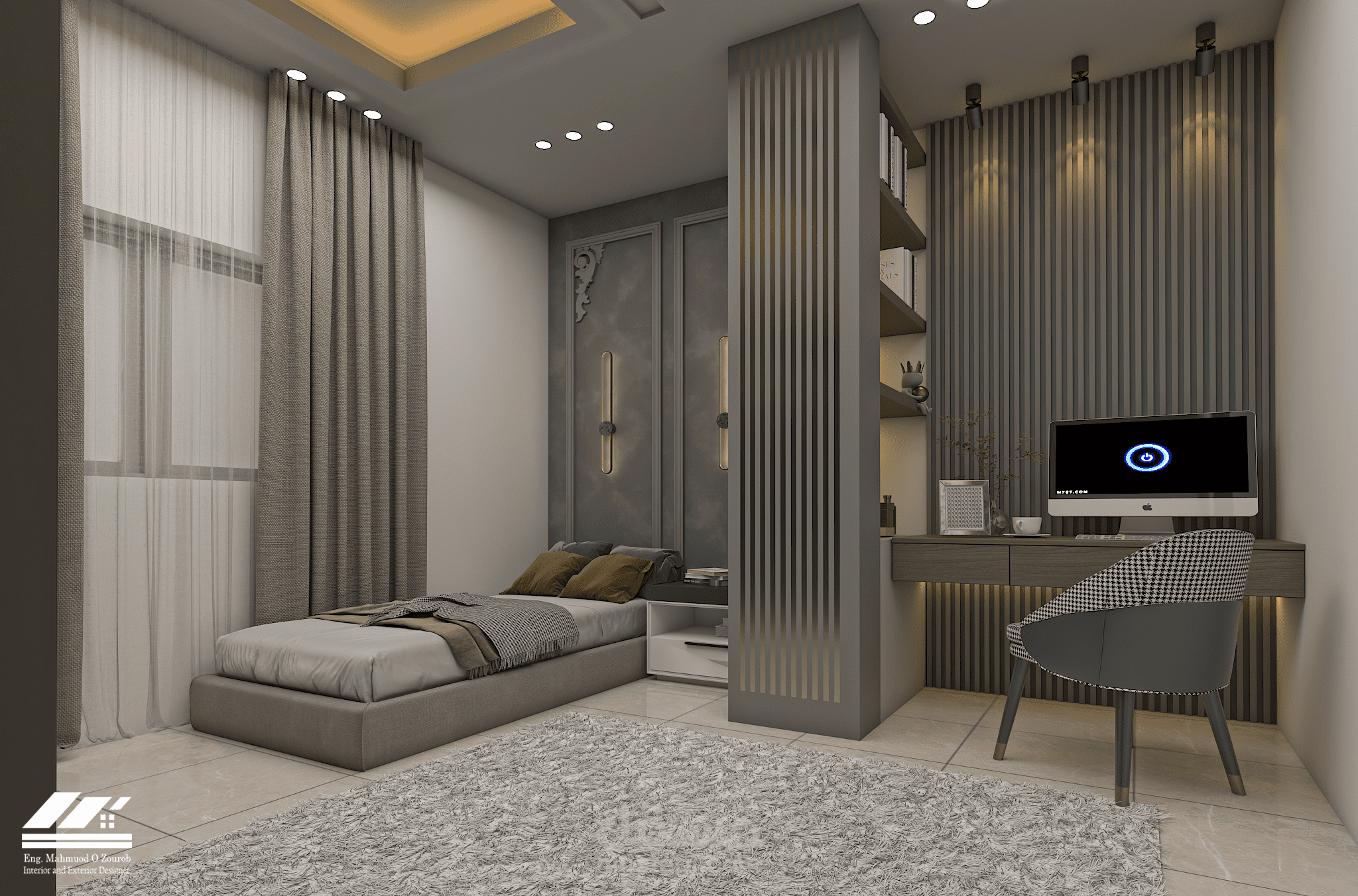 تصميم غرفة نوم ولد