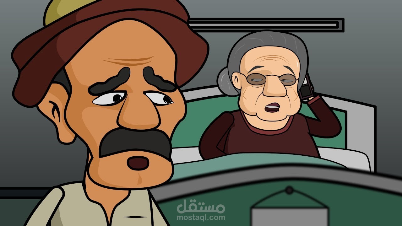فيديو انيمشن كرتون 2d لقناتى ع اليوتيوب