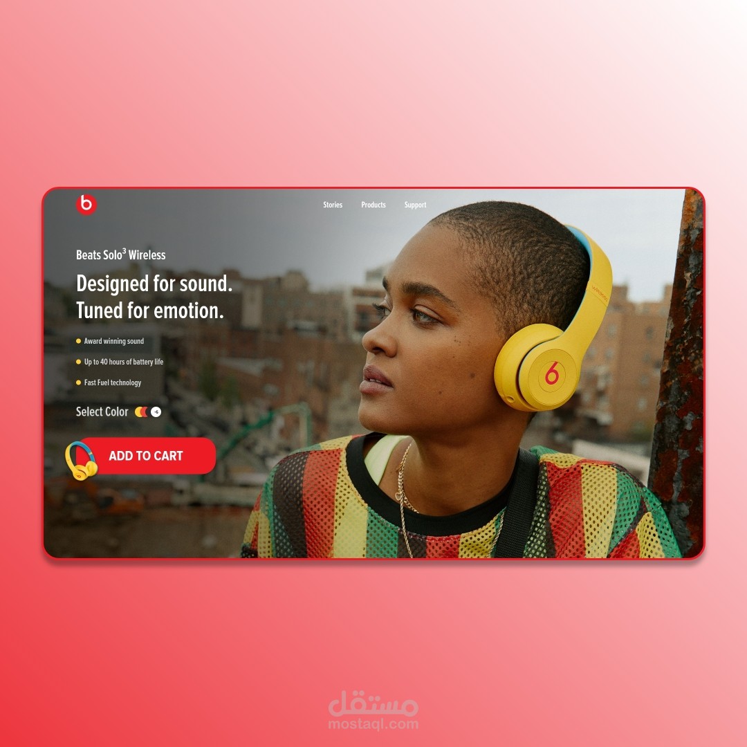 Beats LANDING PAGE