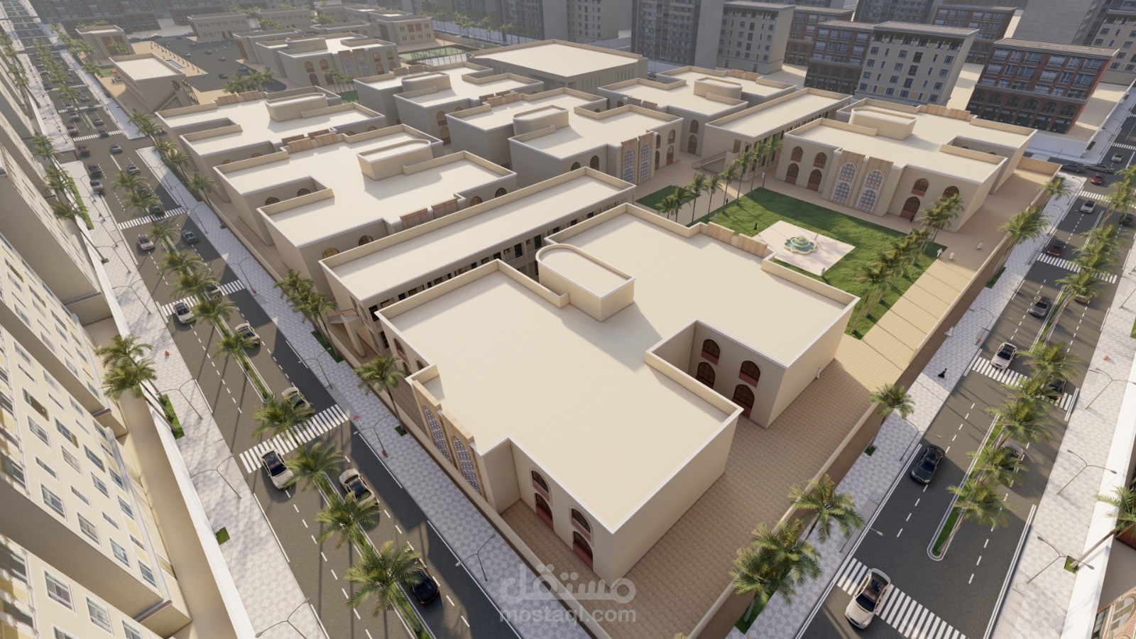 تصميم قرية كاملة في مدينة جدة