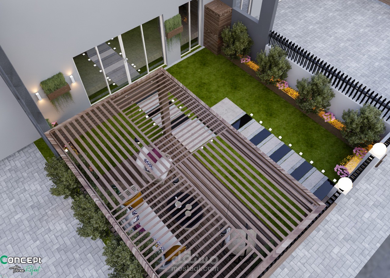 تصميم حديقه