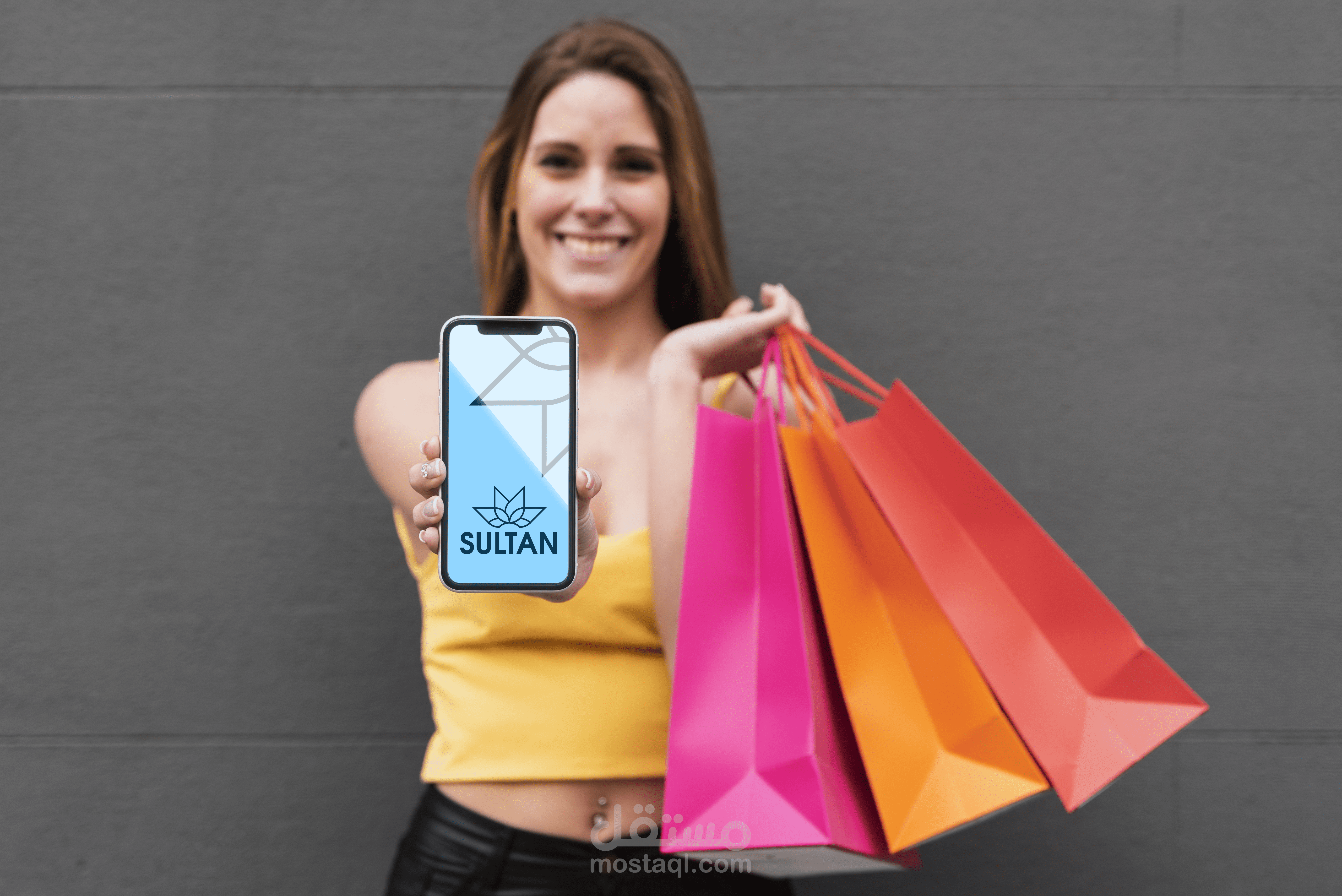 هوية بصرية كاملة مع شعار