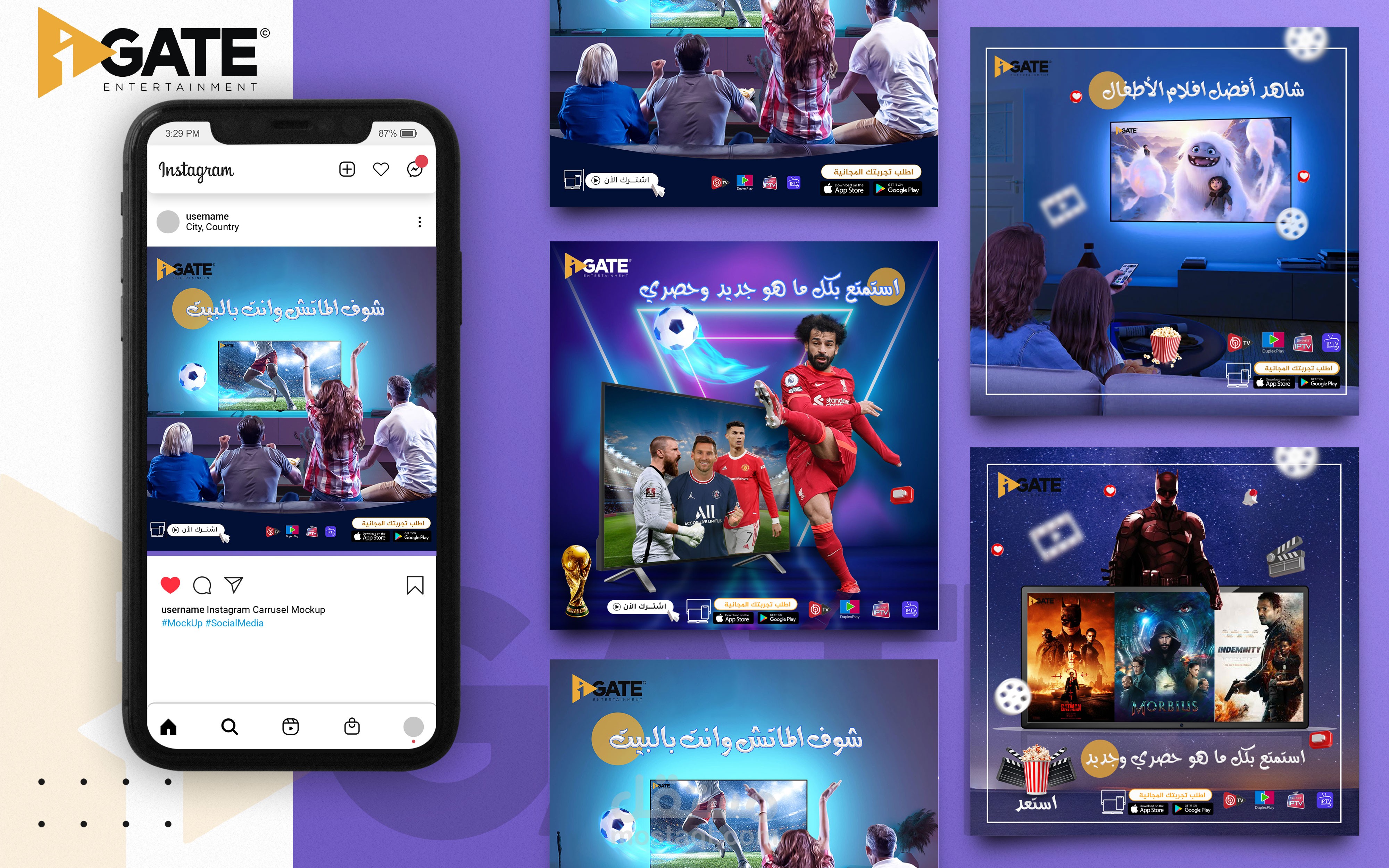 ip tv  social media