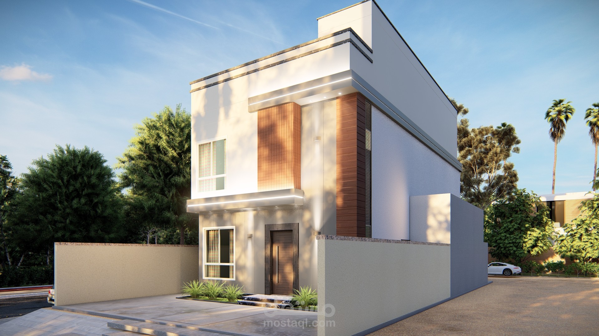 واجهة فيلا سكنية