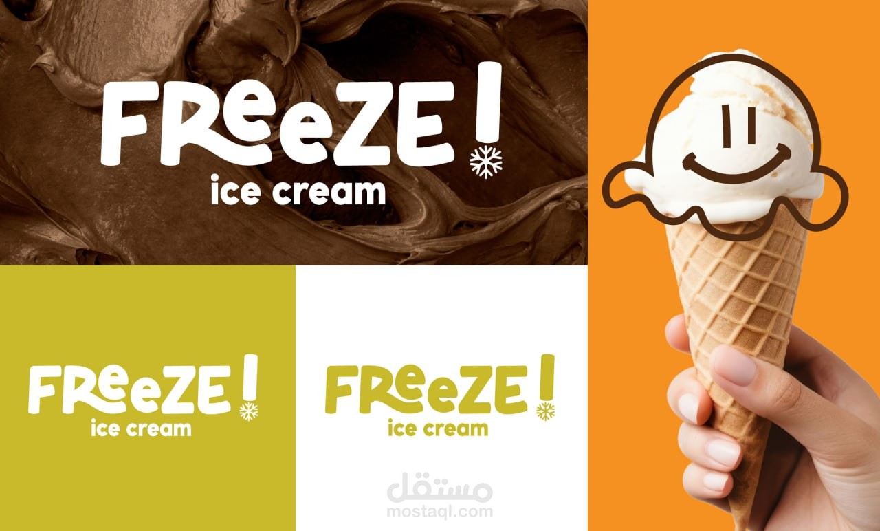 Freeze ice cream