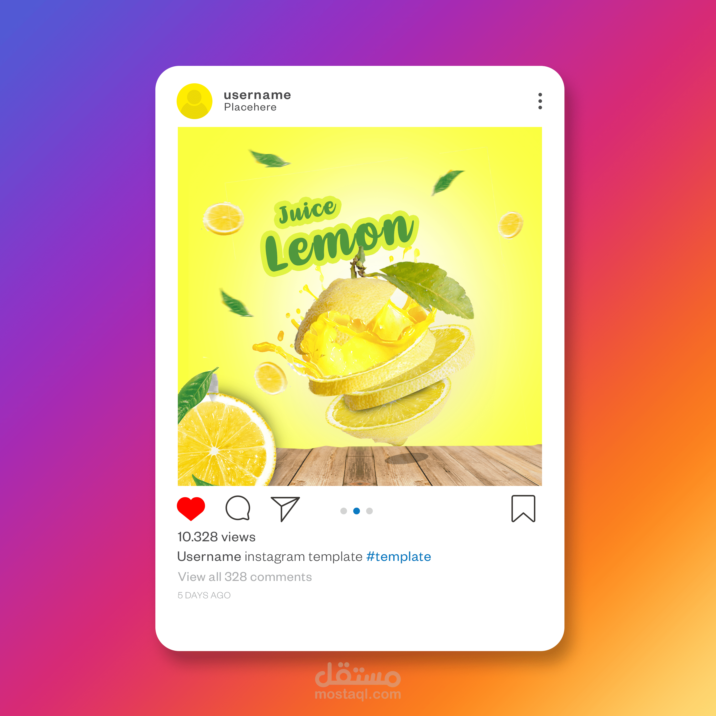 تصميم صور عصائر ومشروبات ساخنة وطعام