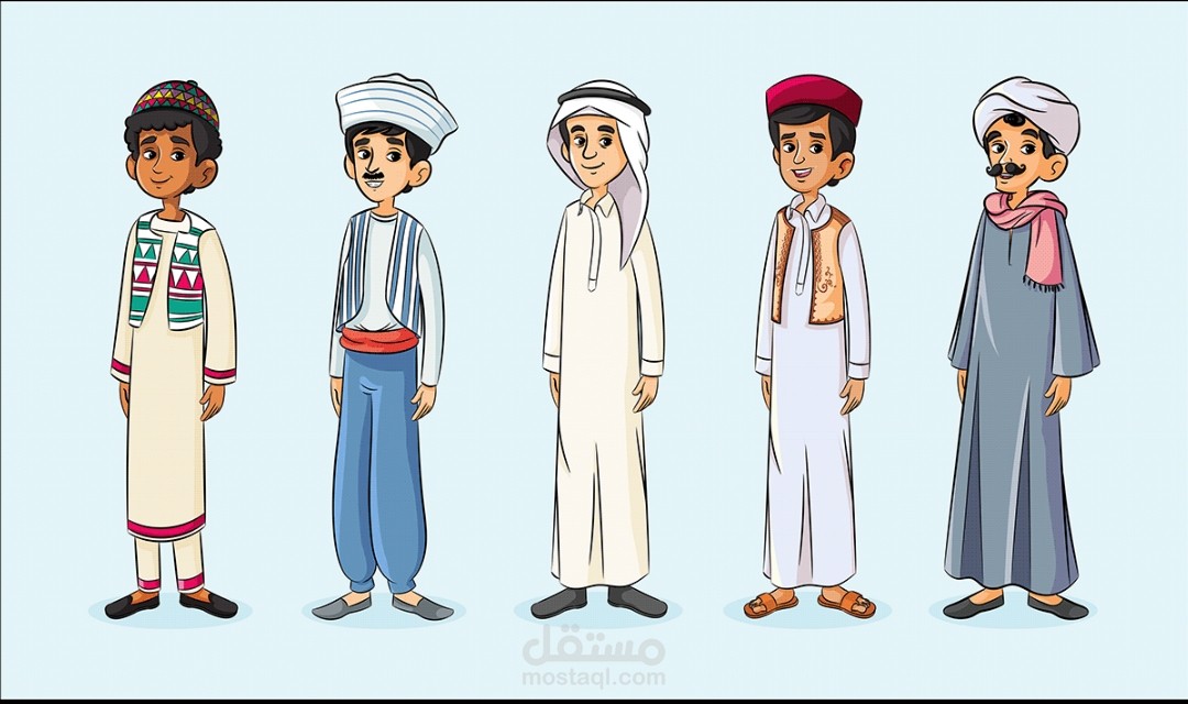 شخصيات مصرية من مدن مختلفه