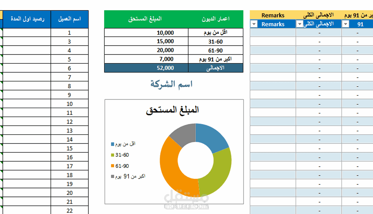 تصميم برنامج كامل لمتابعة فواتير العملاء احترافى