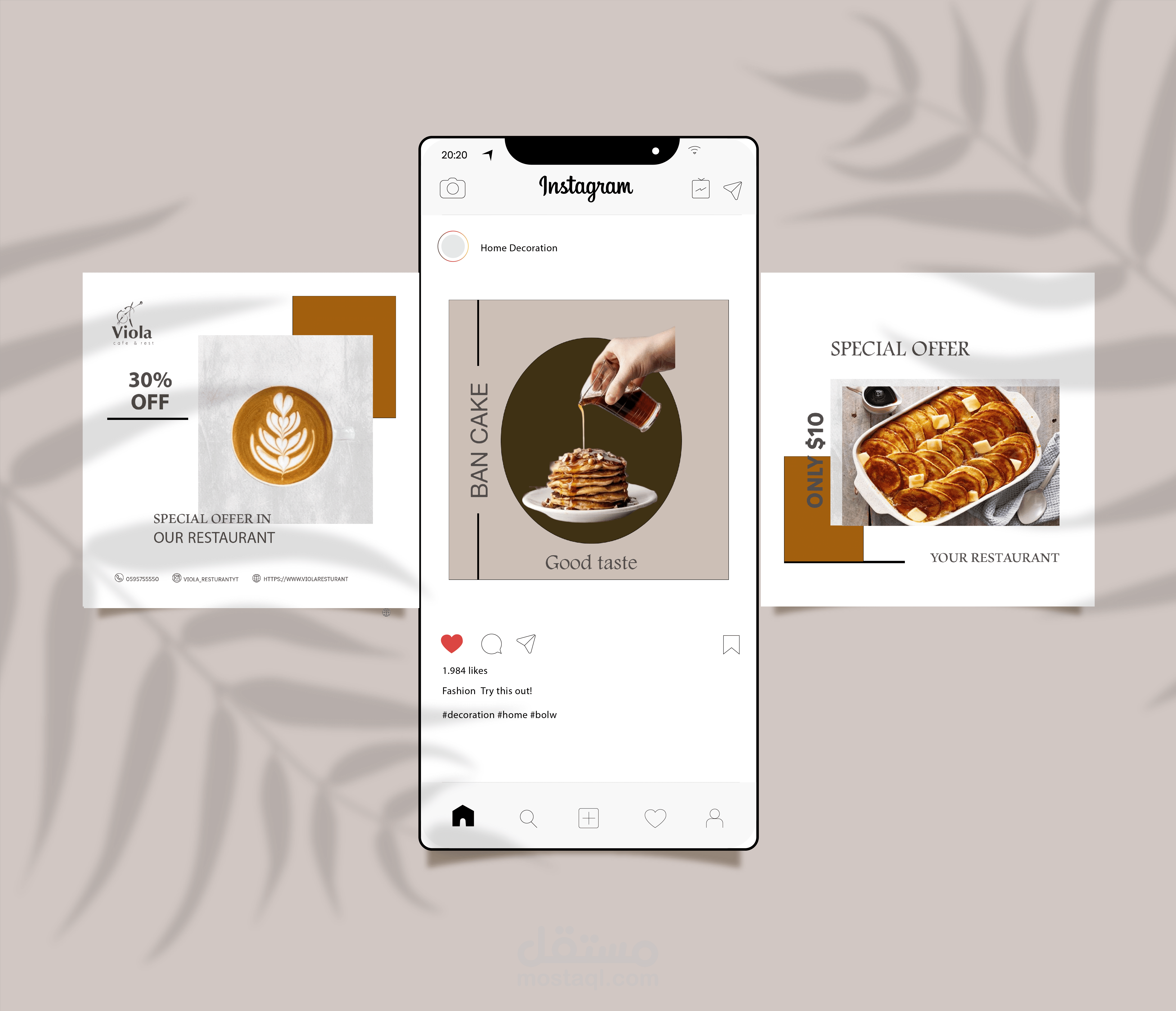 social media Grid