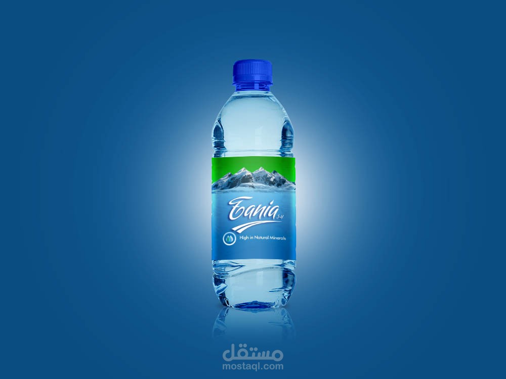 شعار شركة Tania للمياه المعدنية