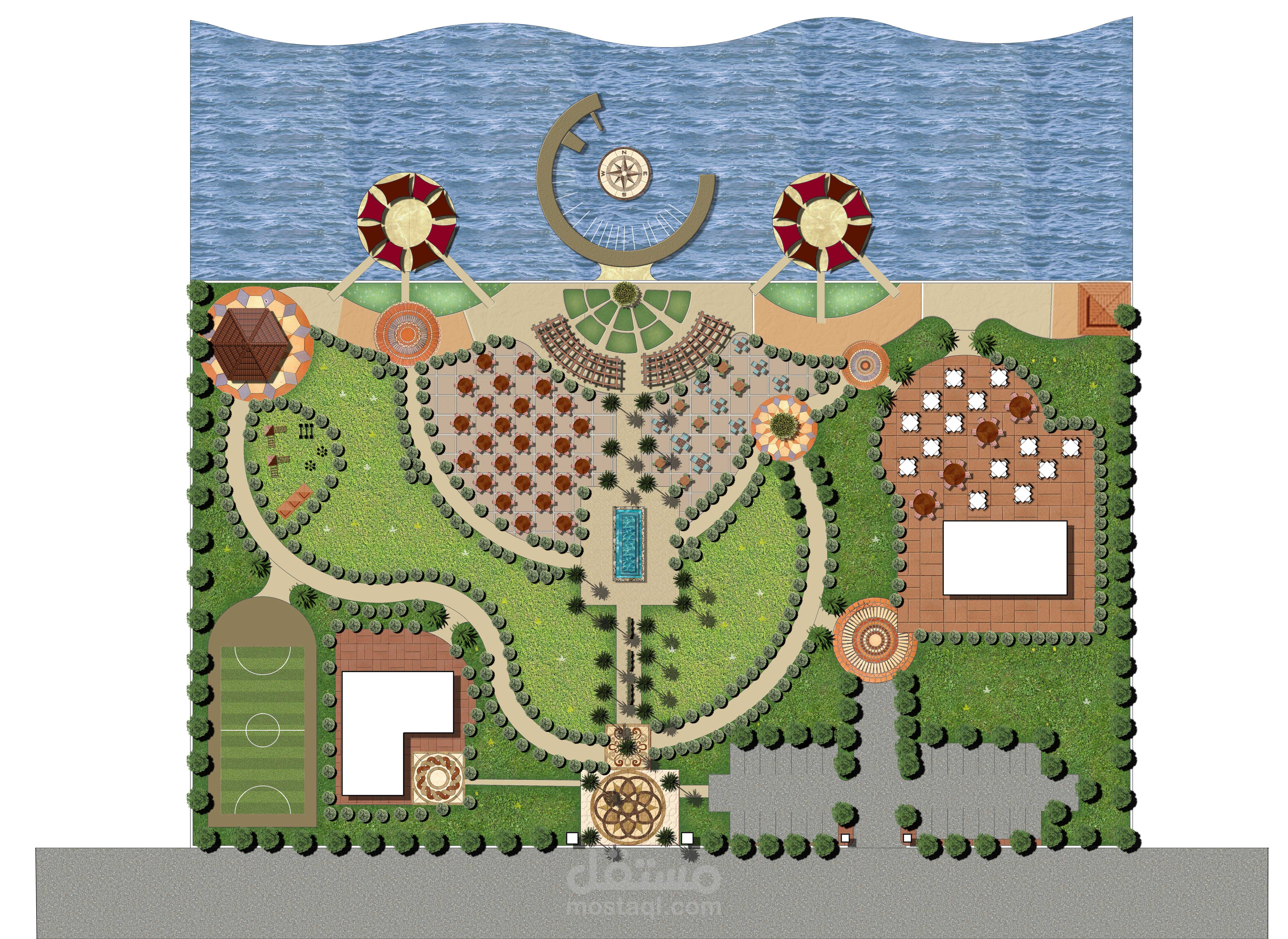 متنزه ترفيهي   (لاندسكيب)