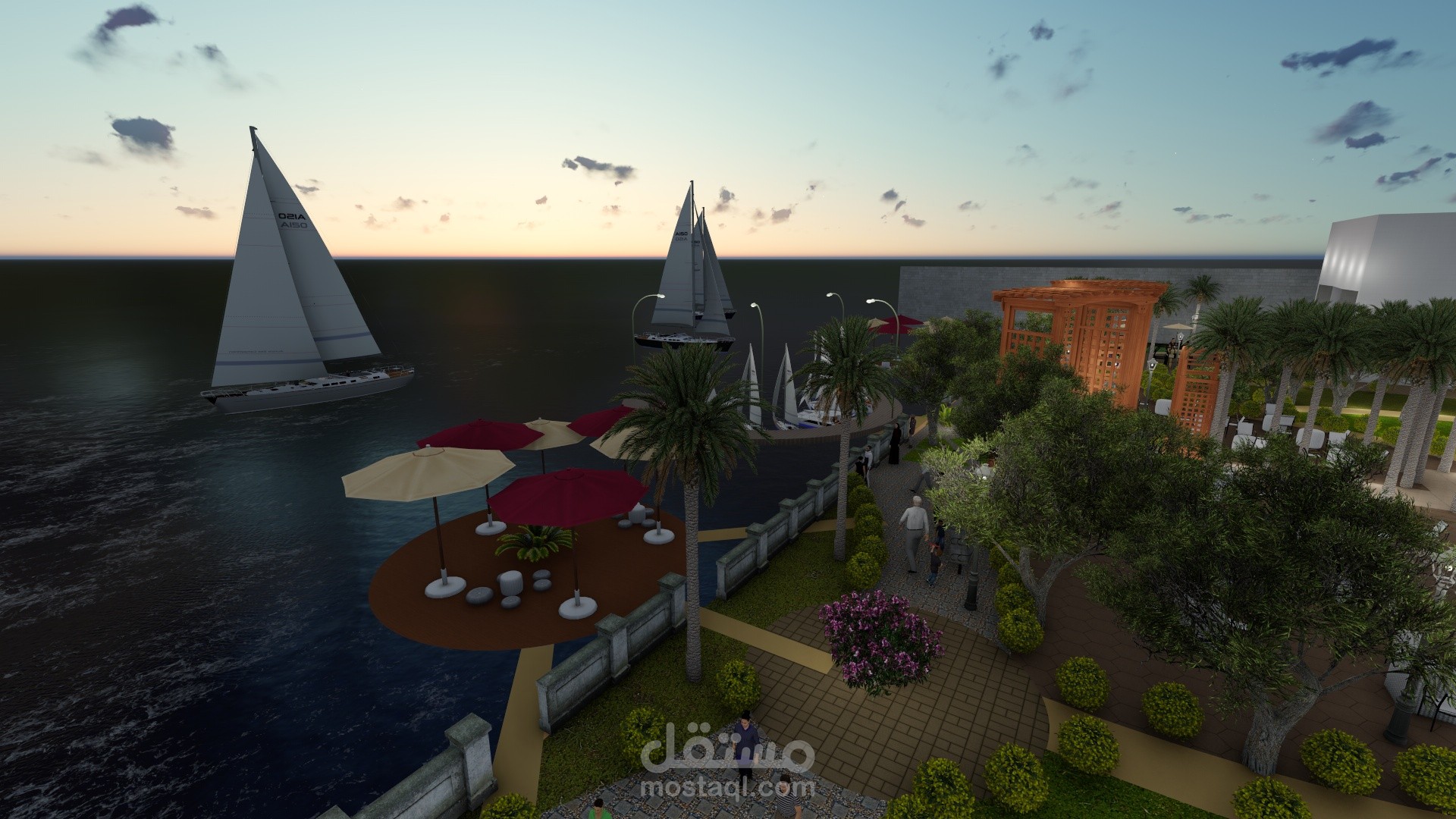 متنزه ترفيهي ( 3d لاندسكيب )