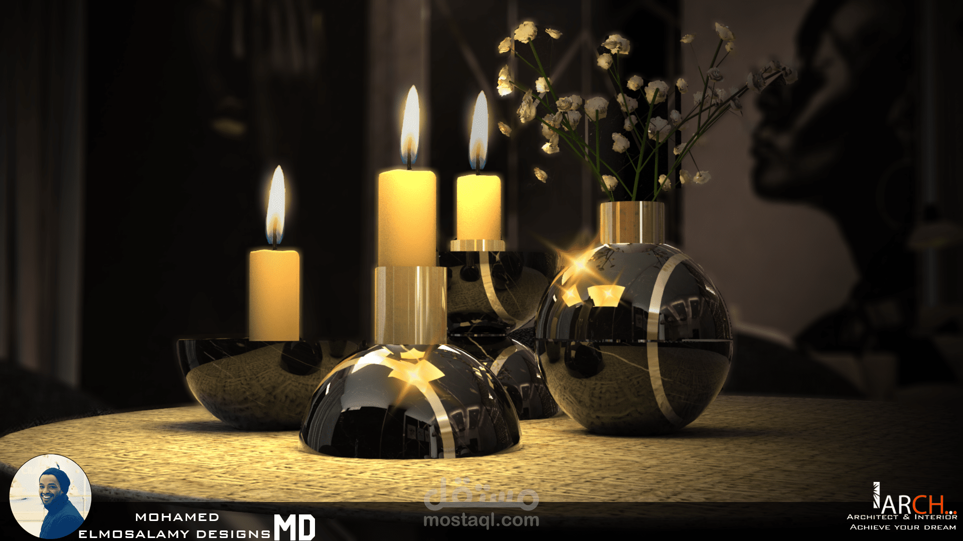 تصميم شقة سكنية