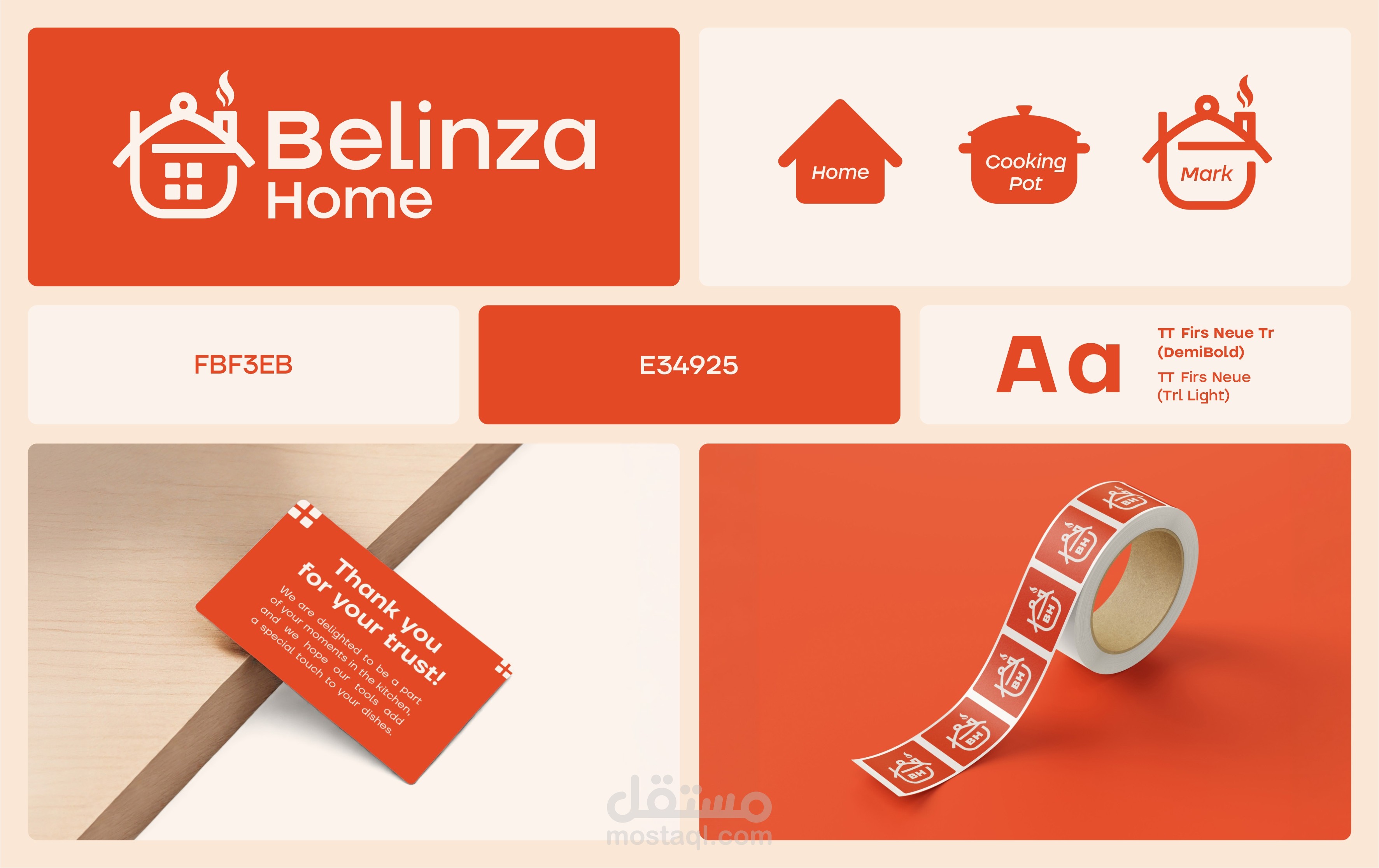 Belinza Home – Brand Identity
