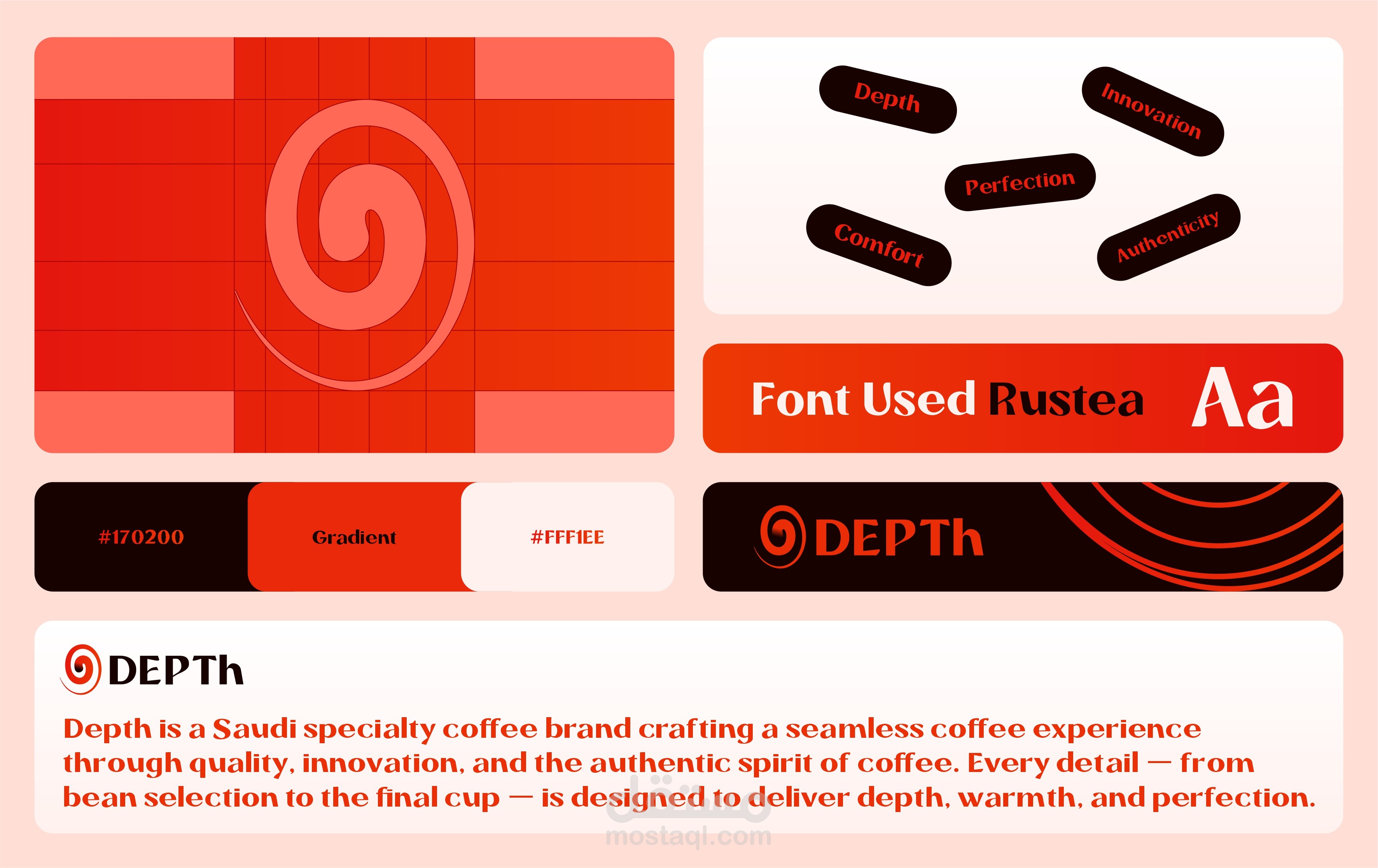 Depth – Brand Identity System