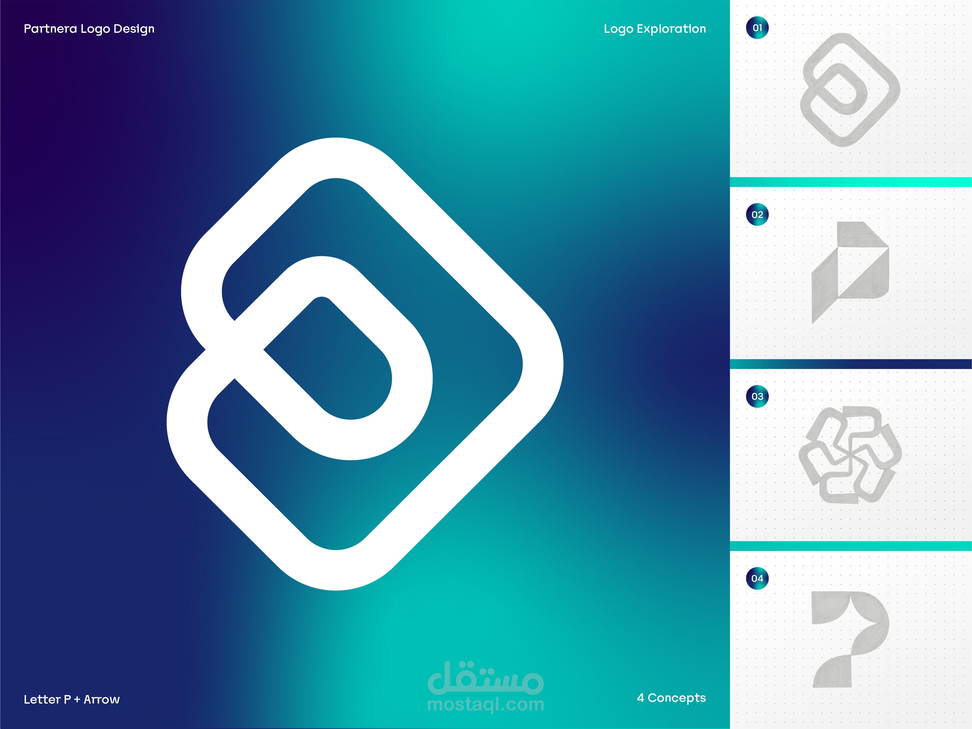 Partnera - Digital Transformation & Consulting Brand Identity
