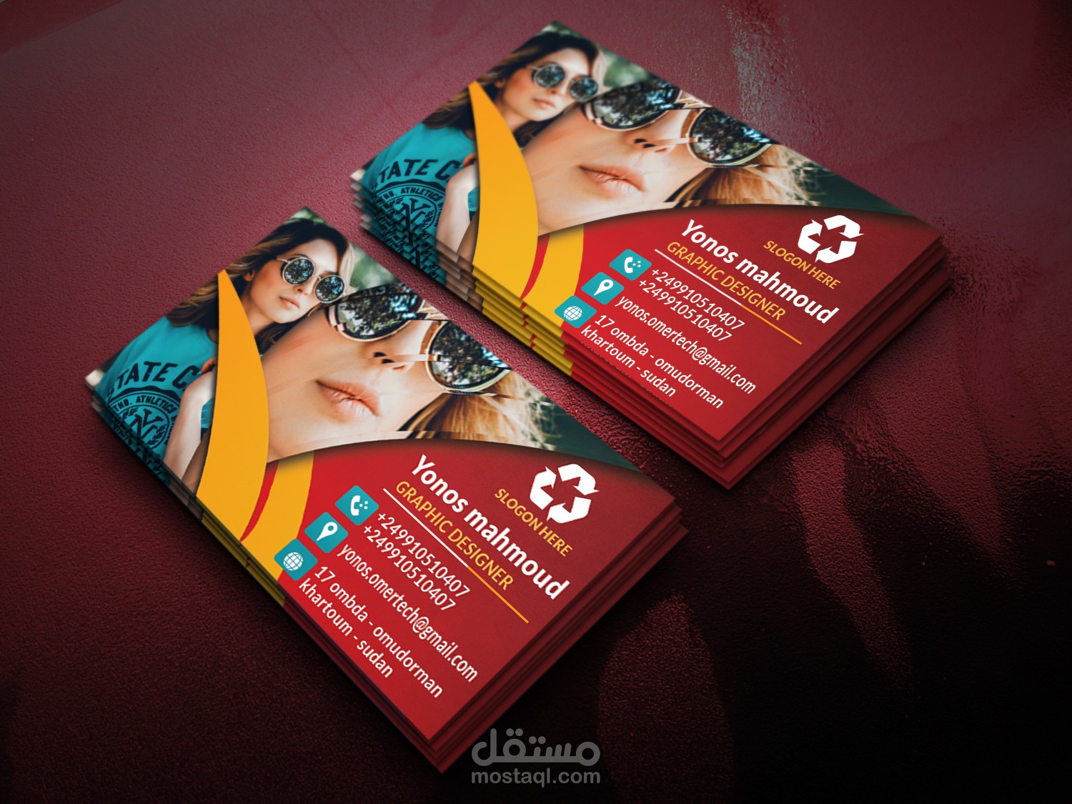 business card design