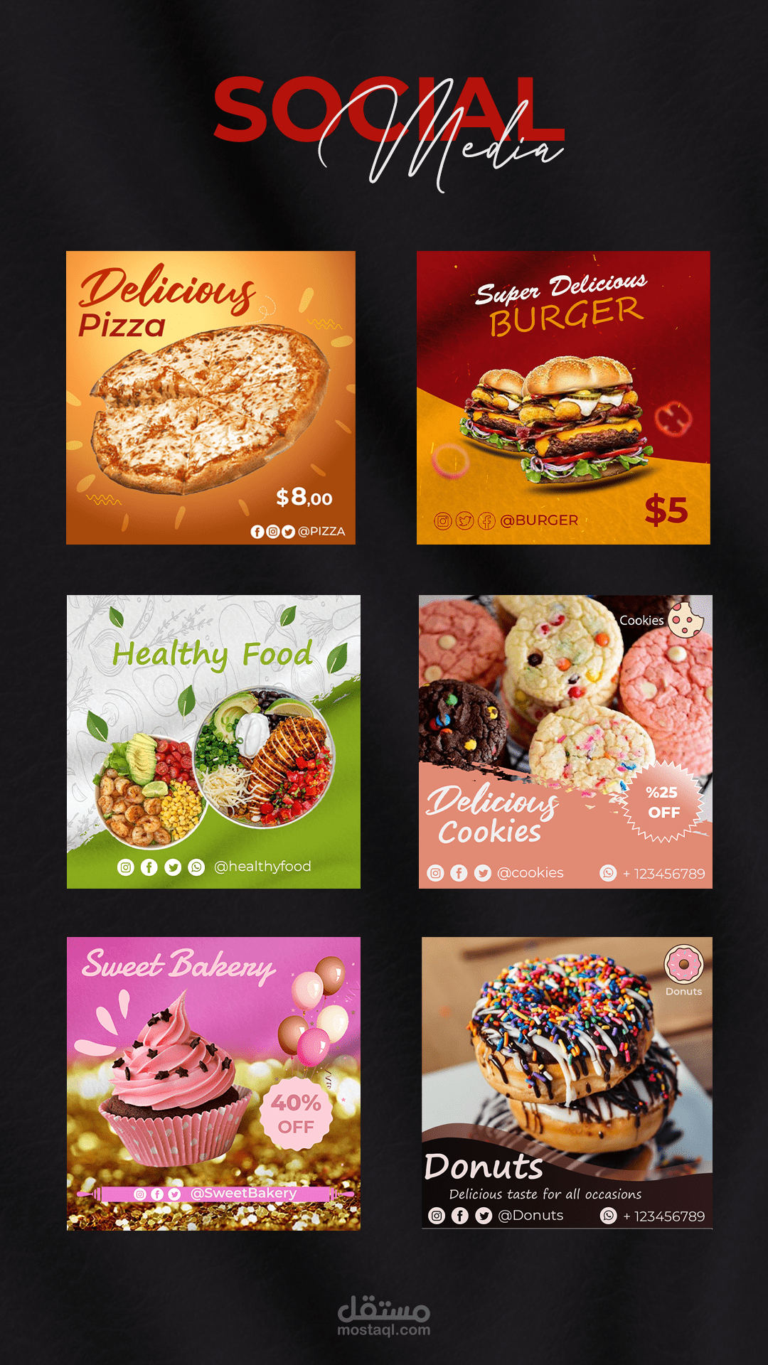 تصاميم سوشيال ميديا