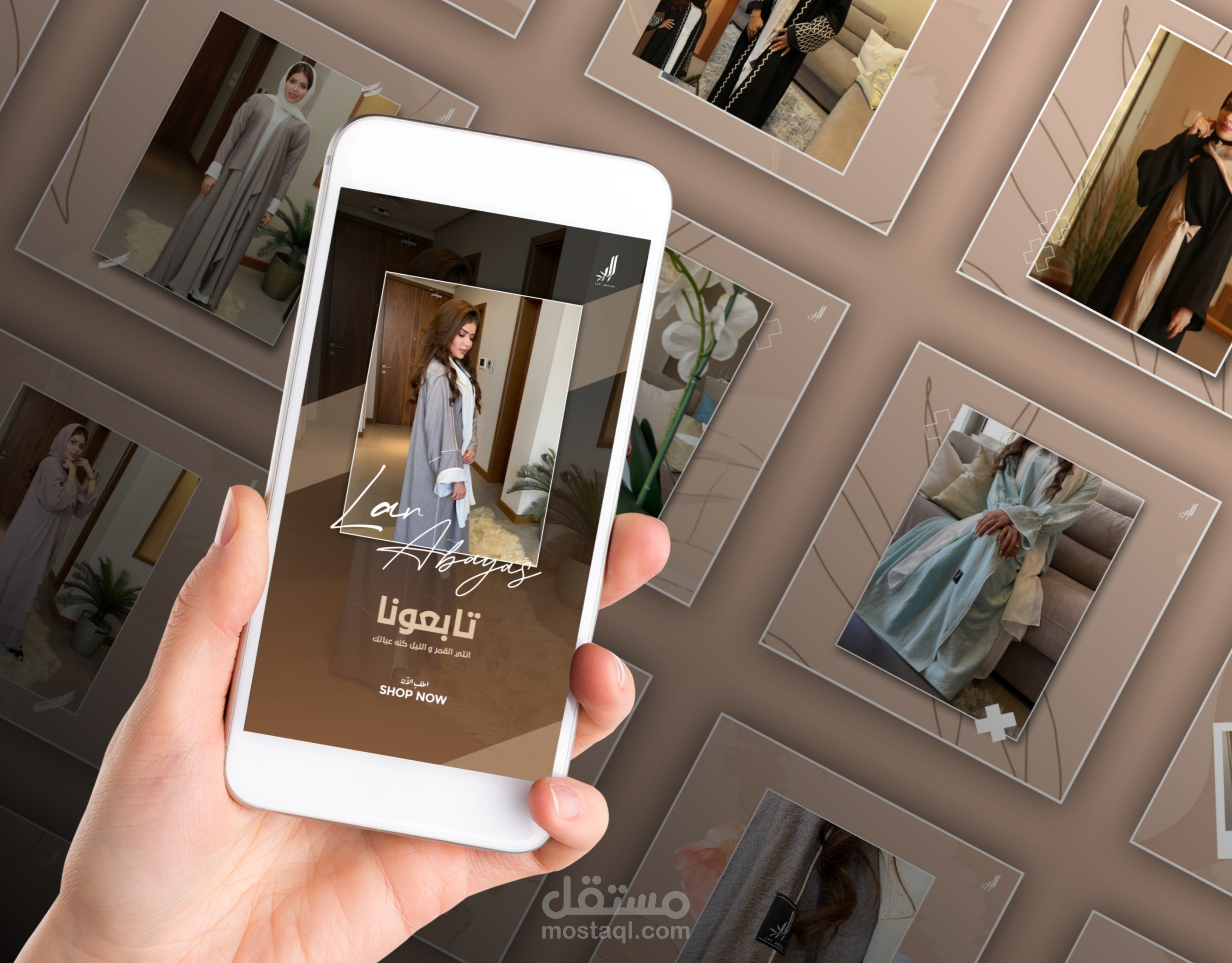 تصميم ثيم كامل لحساب إنستقرام، أكثر من ٣٠ صورة