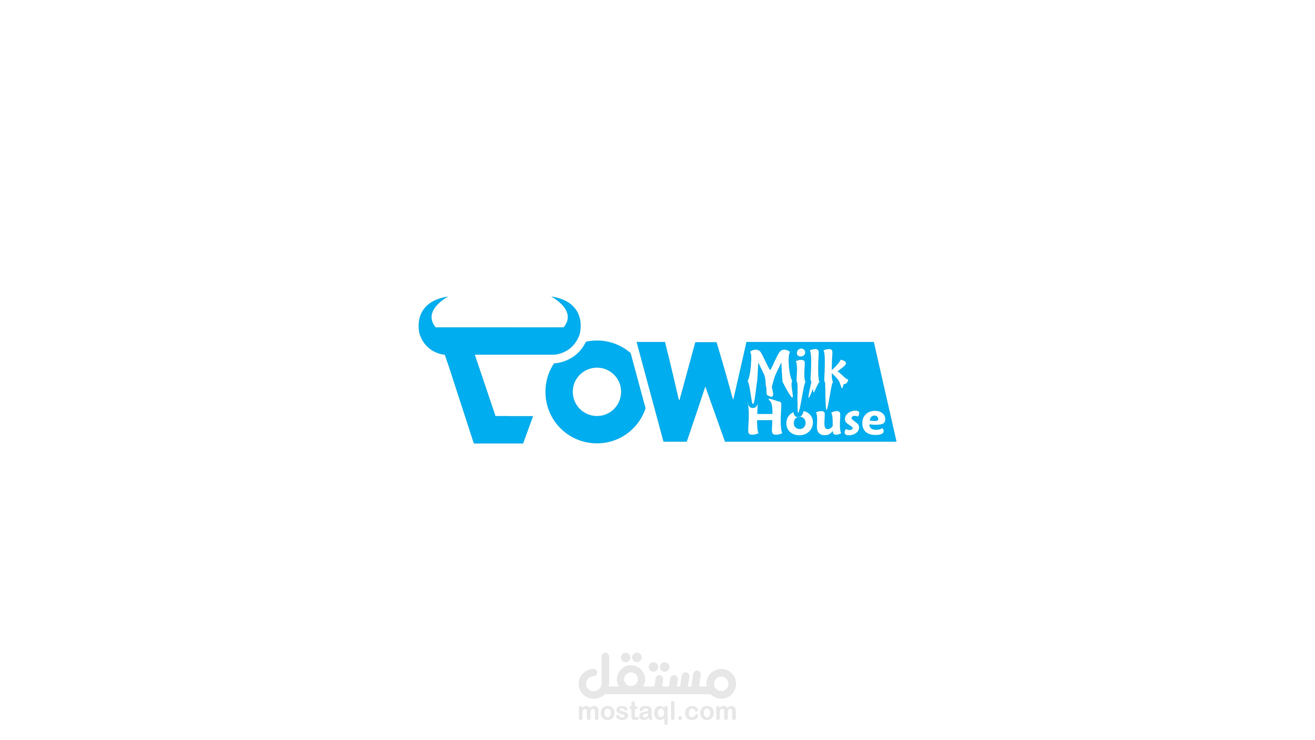 شعار cow milk house