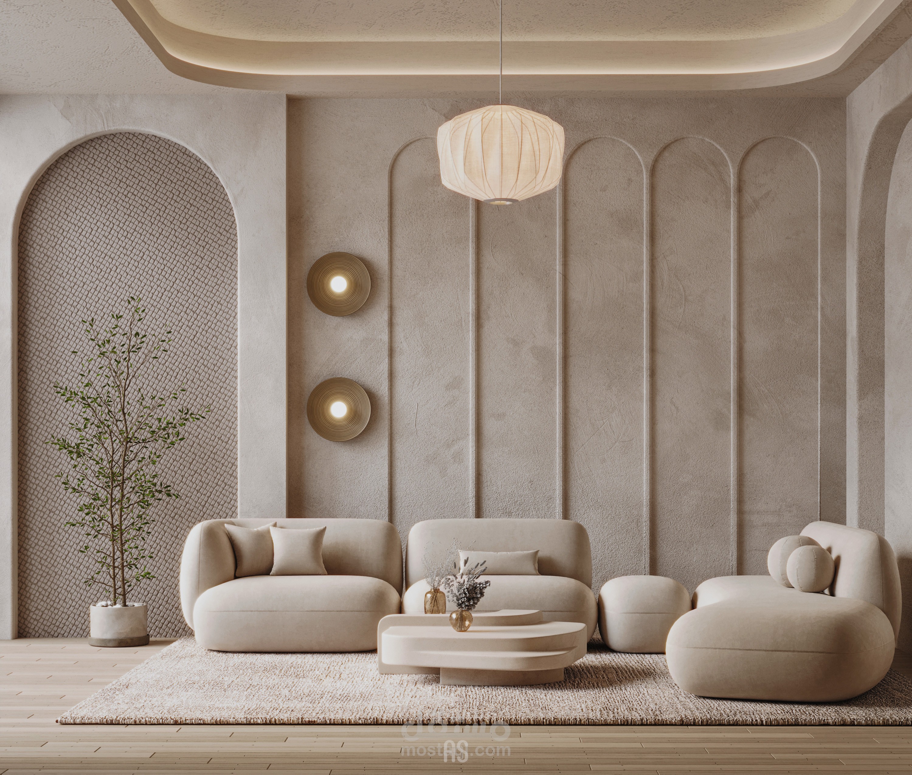 تصميم فراغ معيشة
