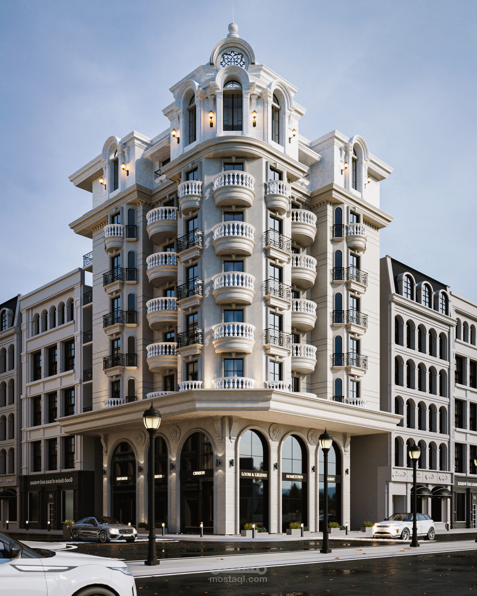 تصميم عمارة سكنية