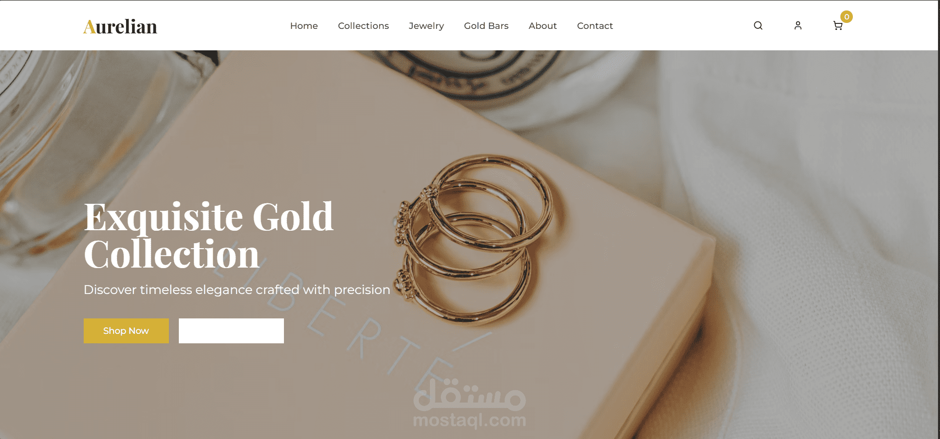 Website Project Brief (Jewelry & Gold E-Commerce Platform)